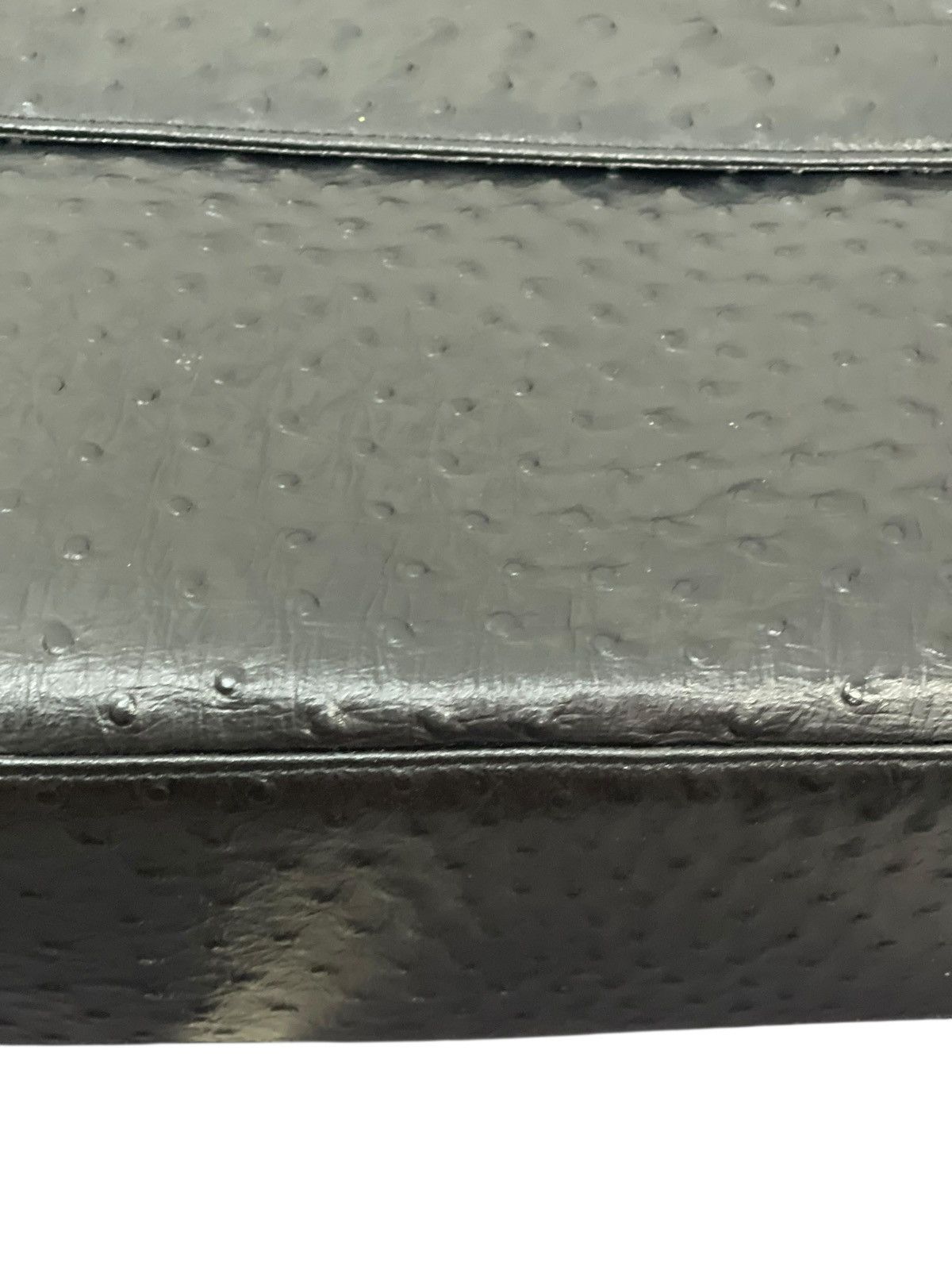 If Six Was Nine Kelly Bag Vtg Des Rossa Ostritch Leather Hermes margiela Size ONE SIZE - 15 Thumbnail