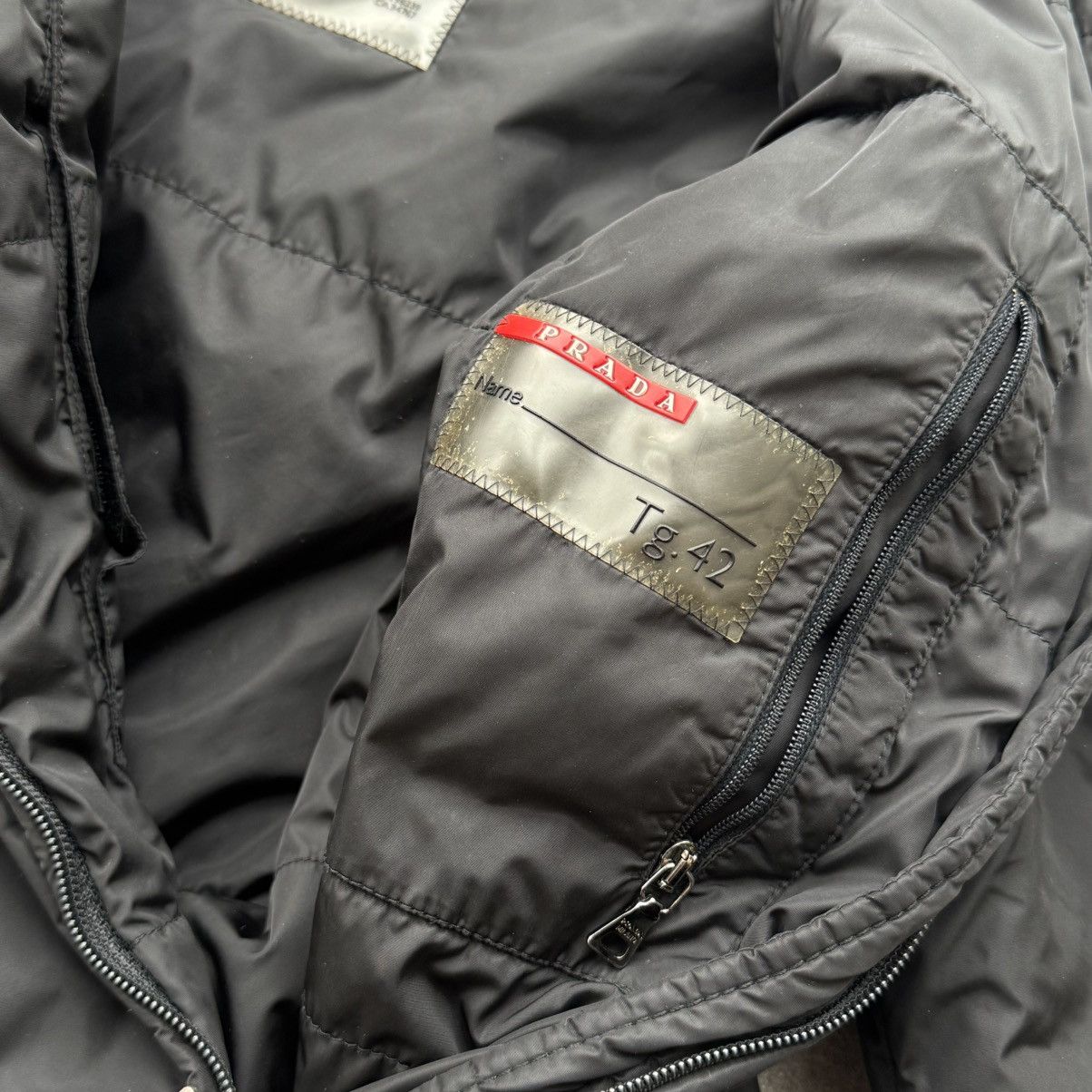 Prada × Vintage Prada Vintage Full Zip Jacket Size M / US 6-8 / IT 42-44 - 11 Thumbnail