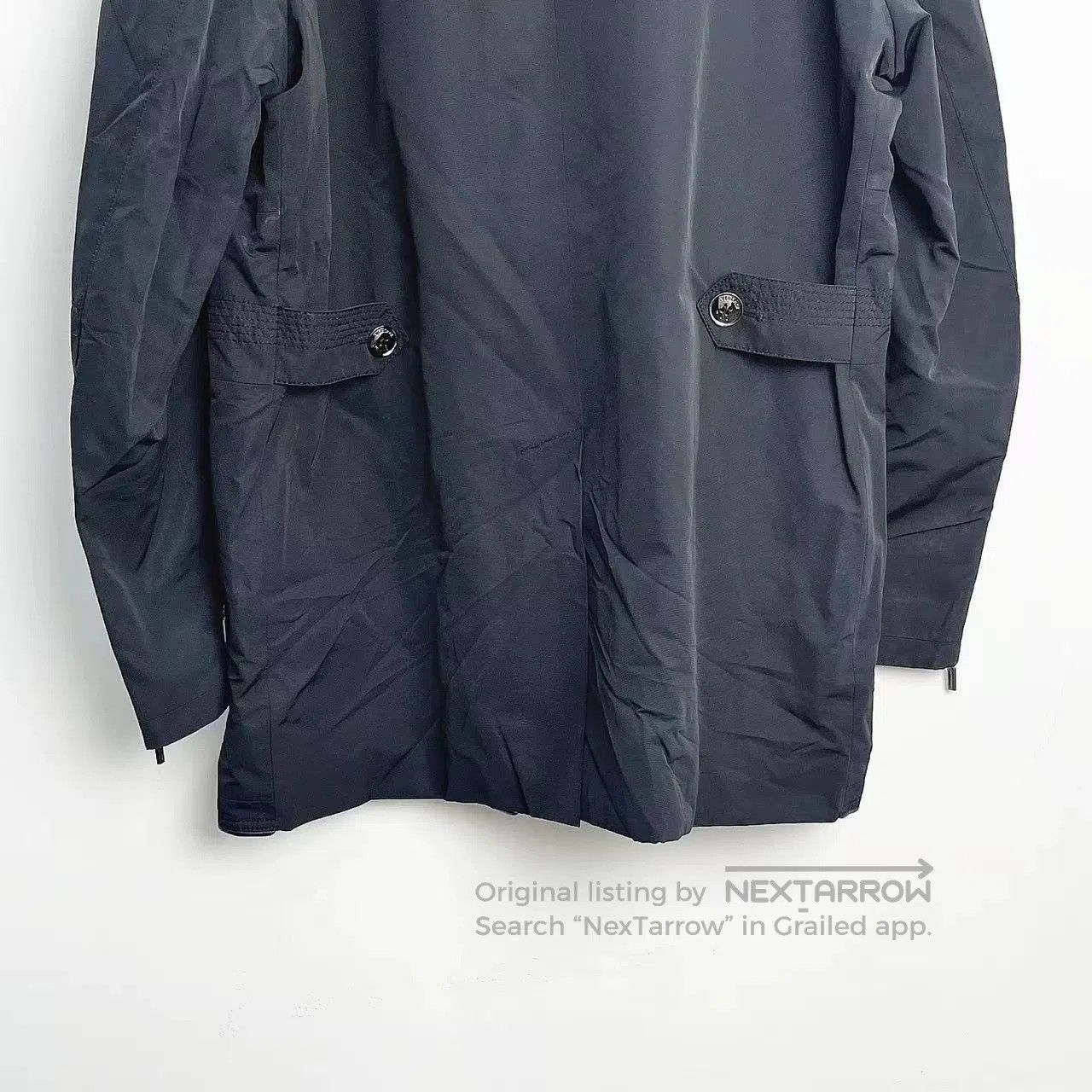 Versace Versace Black Mid-Length Leather Collar Coat. Size US L / EU 52-54 / 3 - 9 Thumbnail