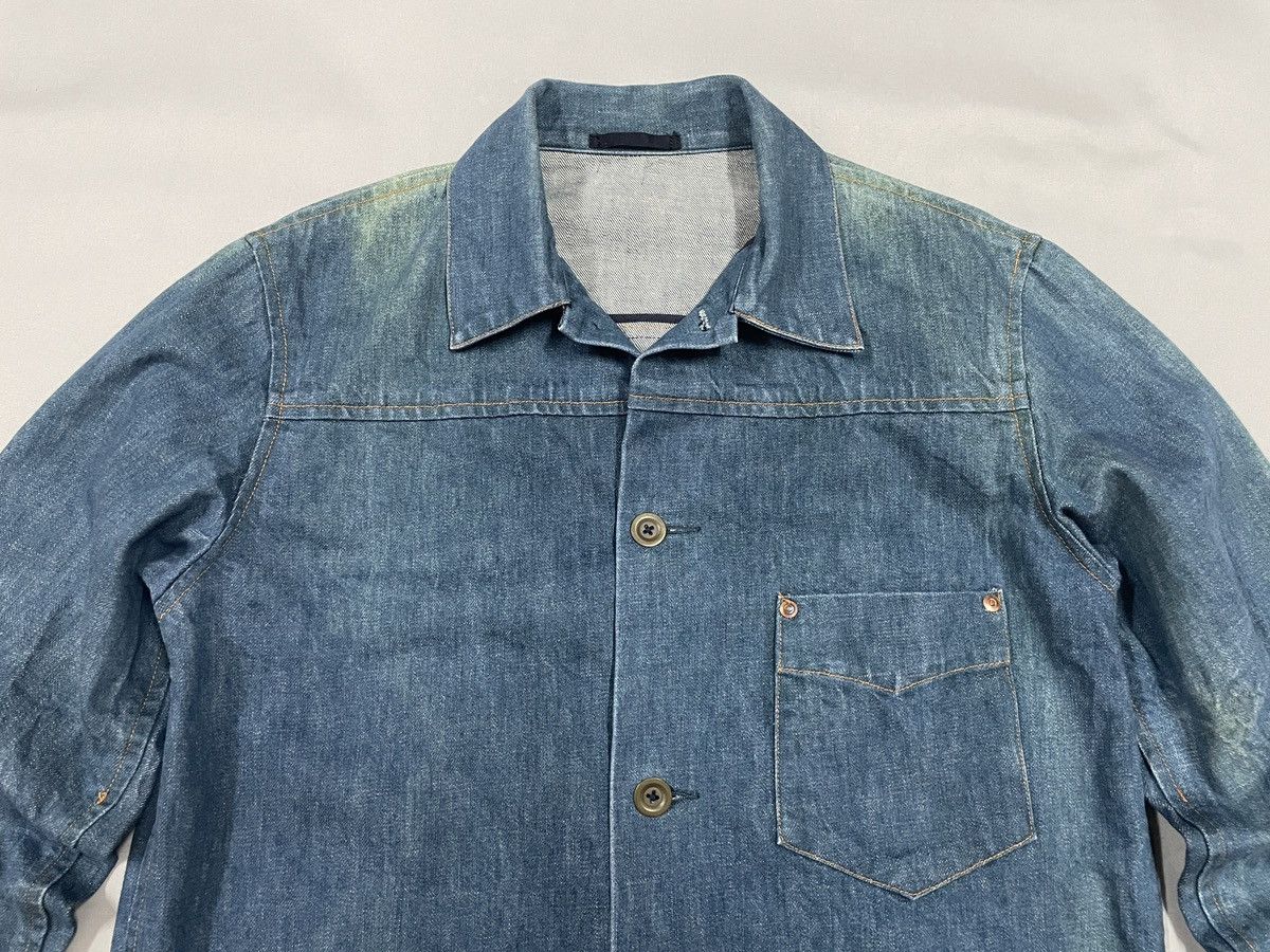 Nepenthes Nepenthes denim jacket. Vintage style. Single pocket. Size M Size US M / EU 48-50 / 2 - 4 Thumbnail