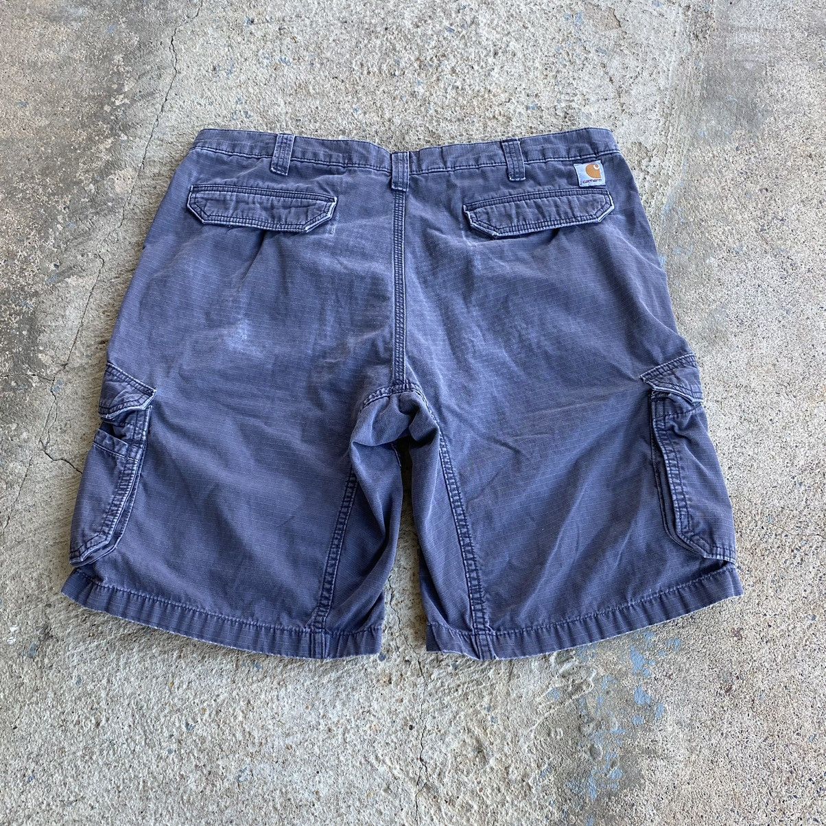 Carhartt × Vintage Vintage Y2K Carhartt Cargo Faded Distressed Shorts Size US 40 / EU 56 - 2 Thumbnail
