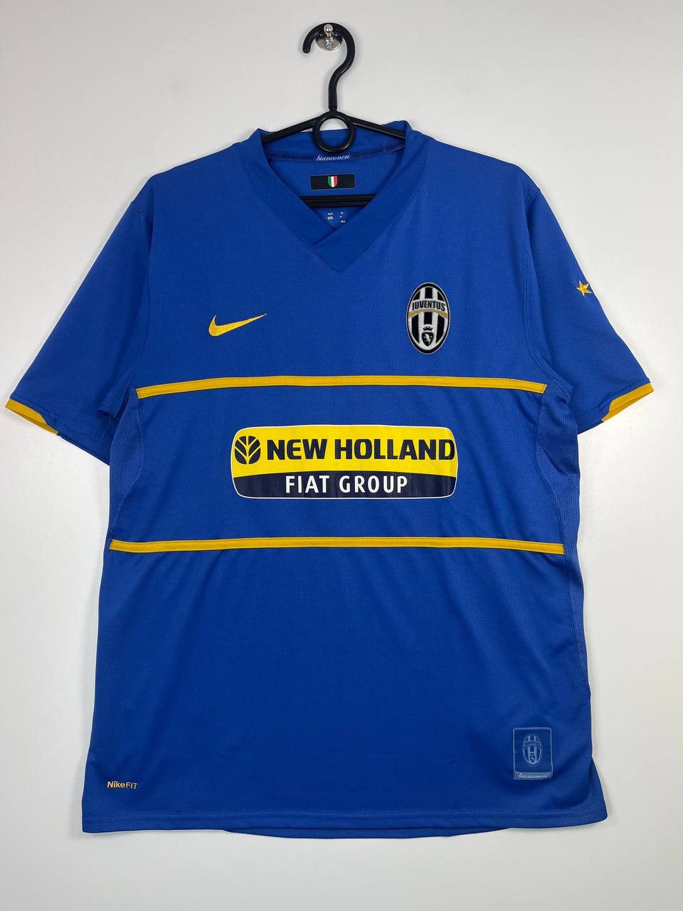 Nike Nike Juventus Away Jersey New Holland Fiat Group 2007 2008 M Size US M / EU 48-50 / 2 - 1 Thumbnail