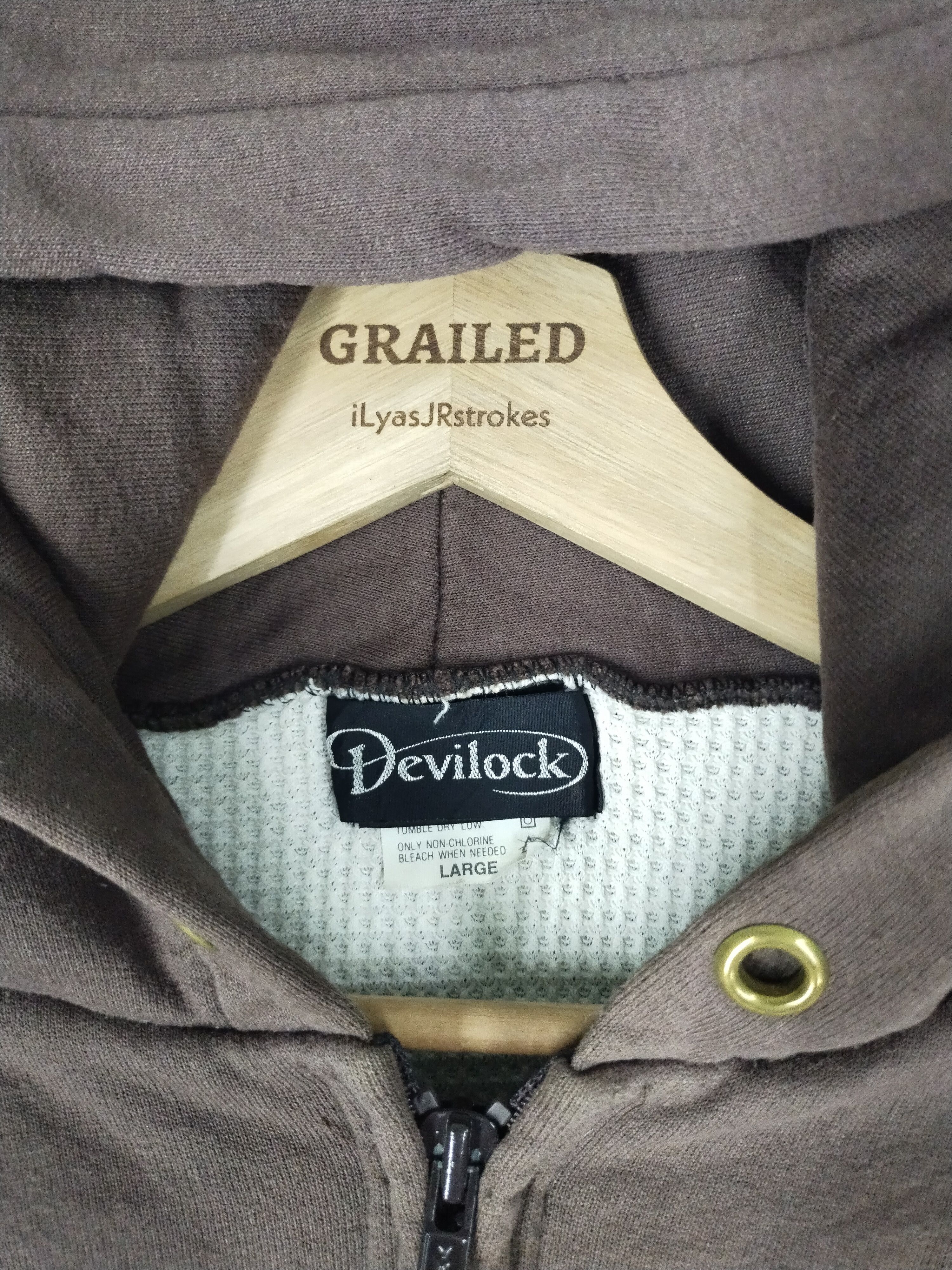 Camber Vintage Camber x Devilock Spellout Logo Faded Hoodie Size US L / EU 52-54 / 3 - 18 Thumbnail