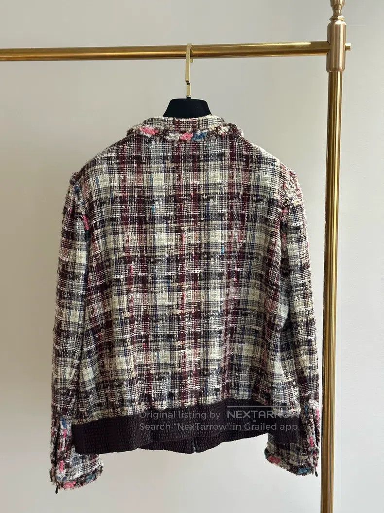 Chanel Chanel Size50 08C colourful tweed knitted coat Size XL / US 12-14 / IT 48-50 - 2 Thumbnail