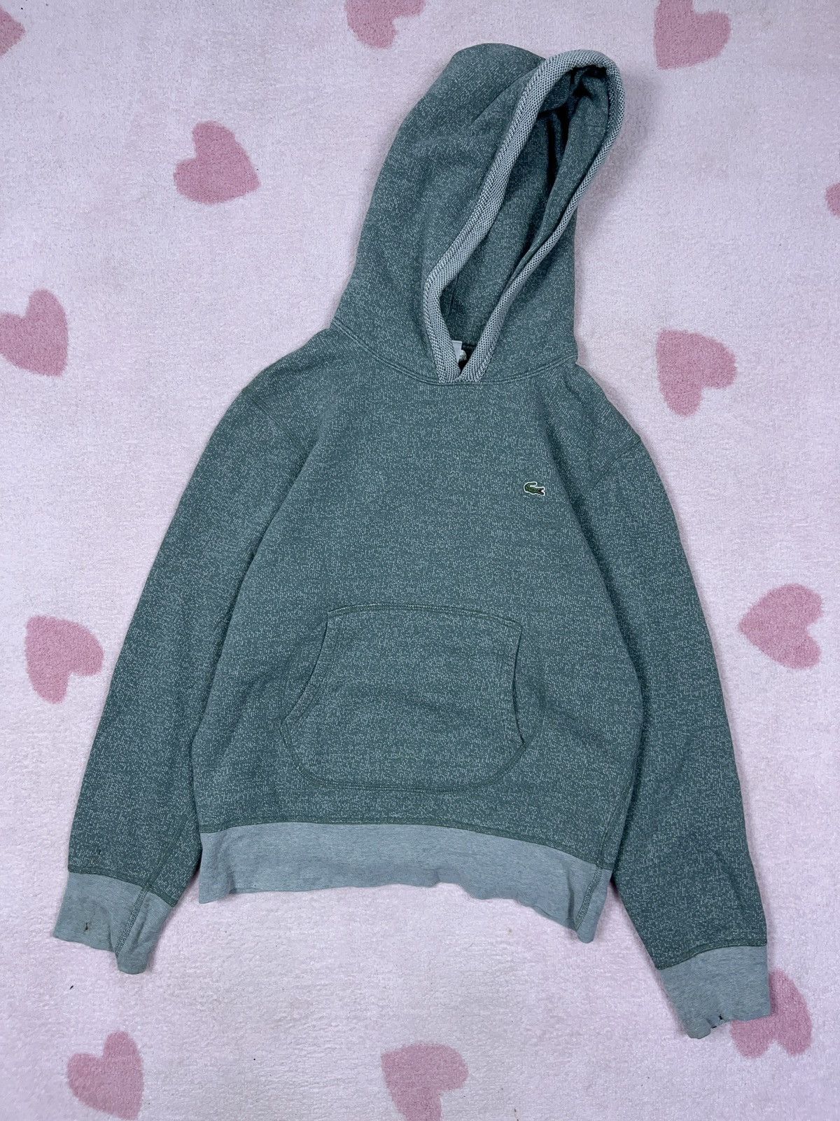 Lacoste ➕ vintage Lacoste made in France green hoodie Size US M / EU 48-50 / 2 - 1 Thumbnail