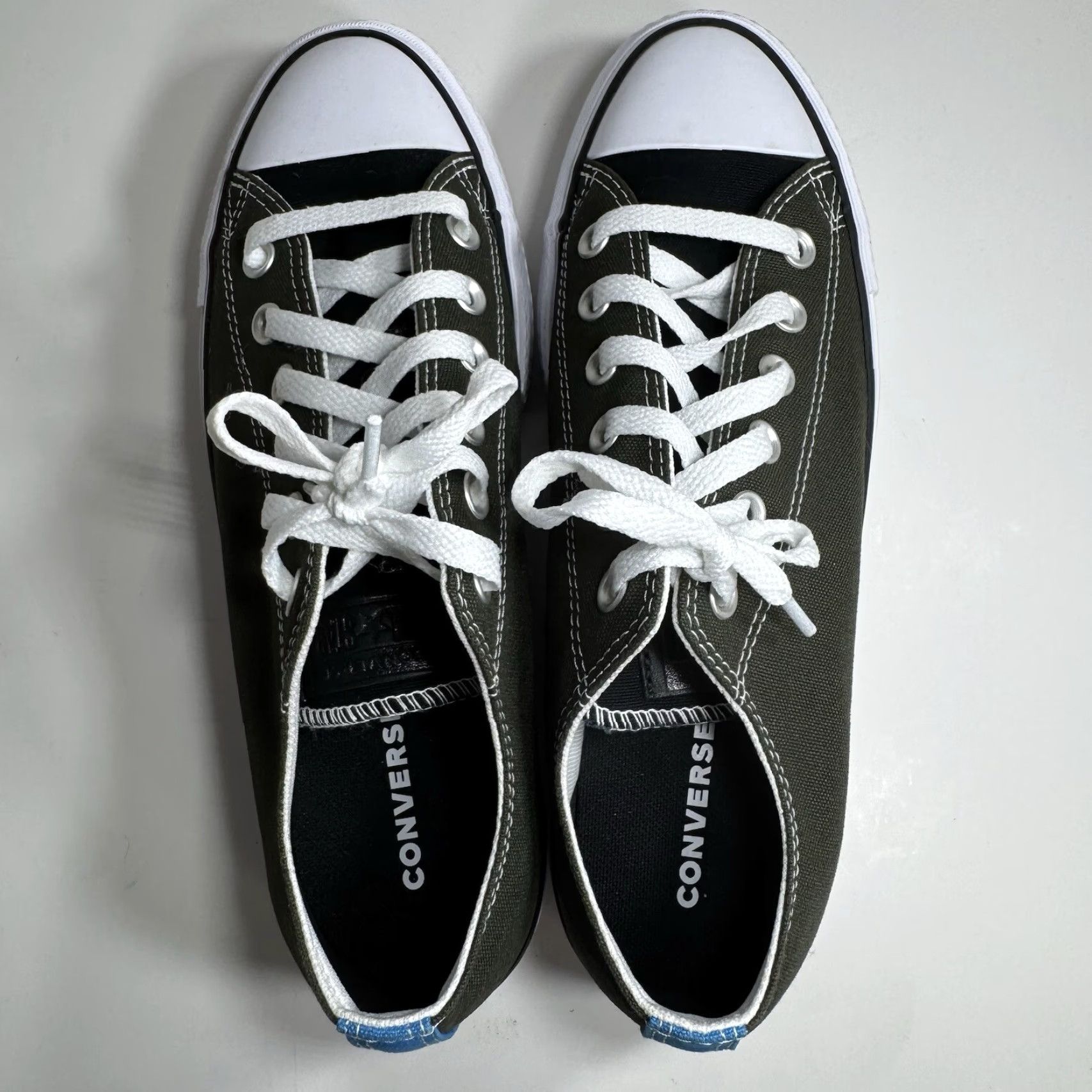 Converse Converse Chuck Taylor All Star Low Lift Platform Men’s 6.5 Green New Shoes Casual Athletic Sneakers Size US 6.5 / EU 39-40 - 6 Thumbnail