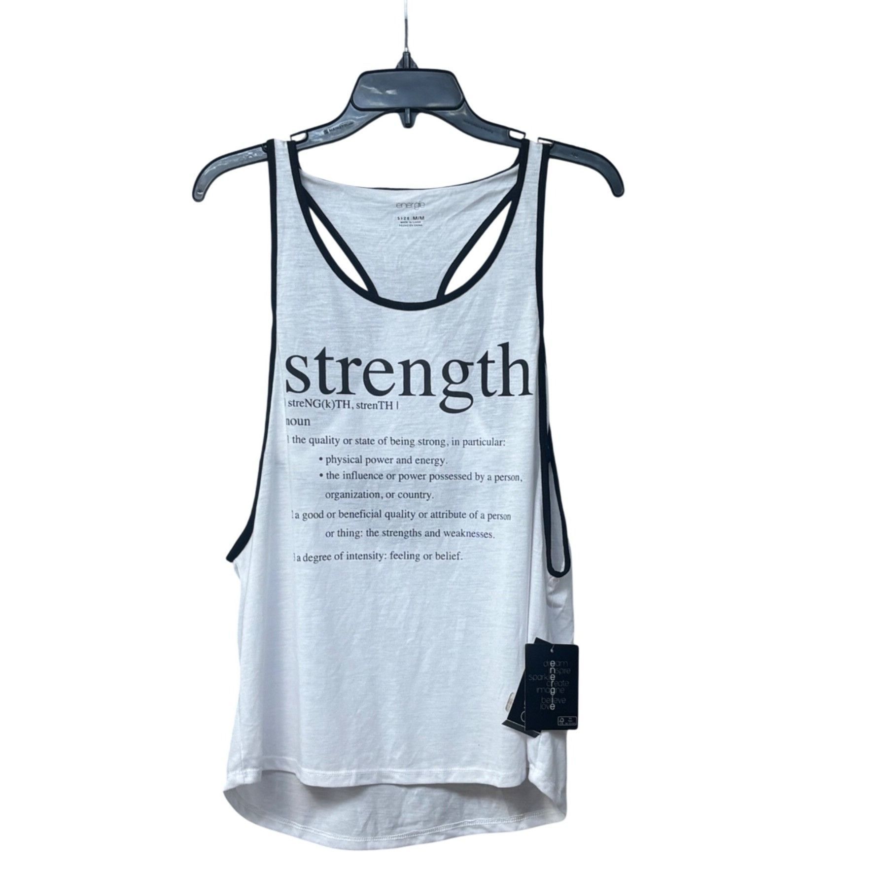 Energie Energie Active Juniors' "Strength" Layered-Look Tank Top. O Size M / US 6-8 / IT 42-44 - 6 Thumbnail