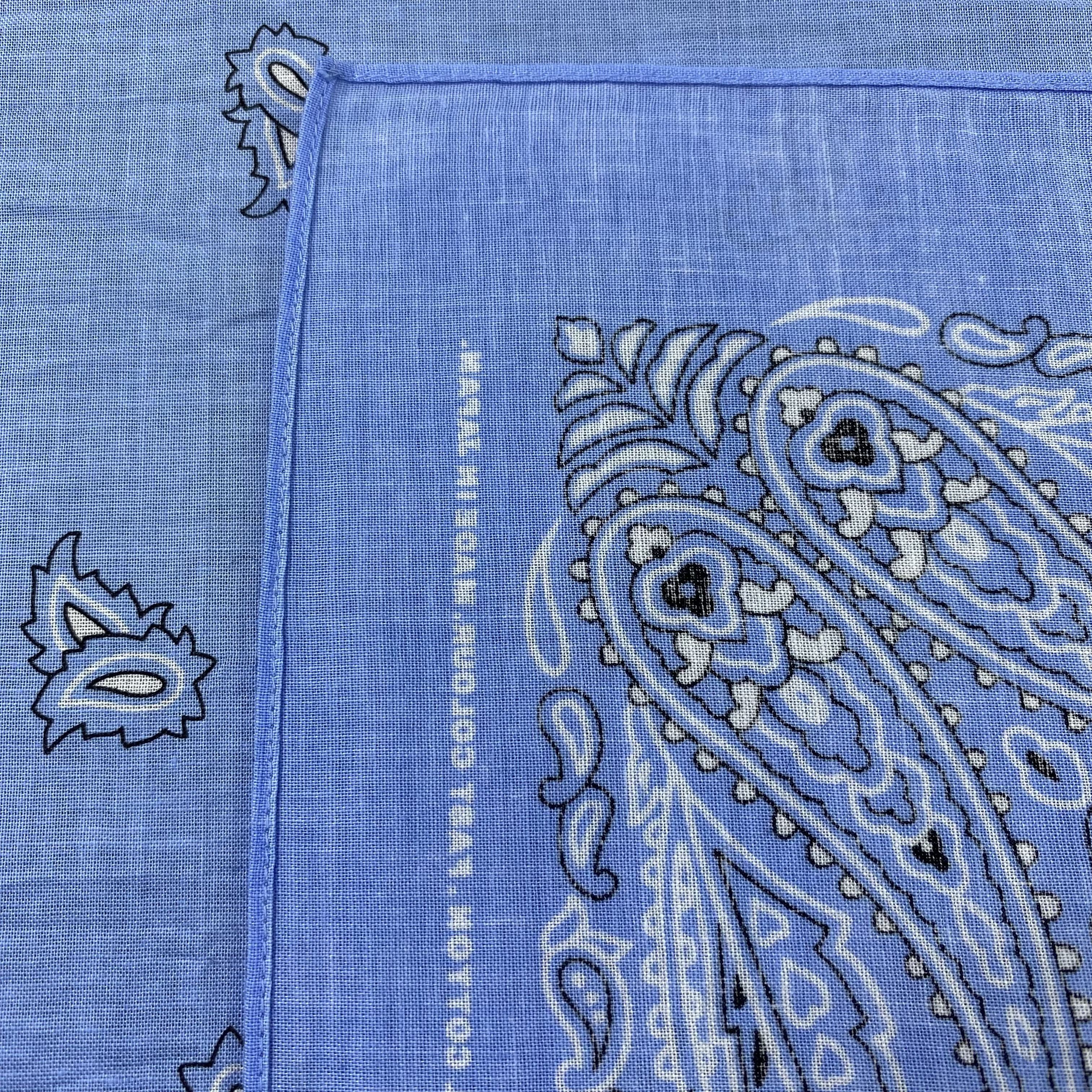 Japanese Brand Paislee Handkerchief / Bandana / Neckerchief-B1426 Size ONE SIZE - 6 Thumbnail
