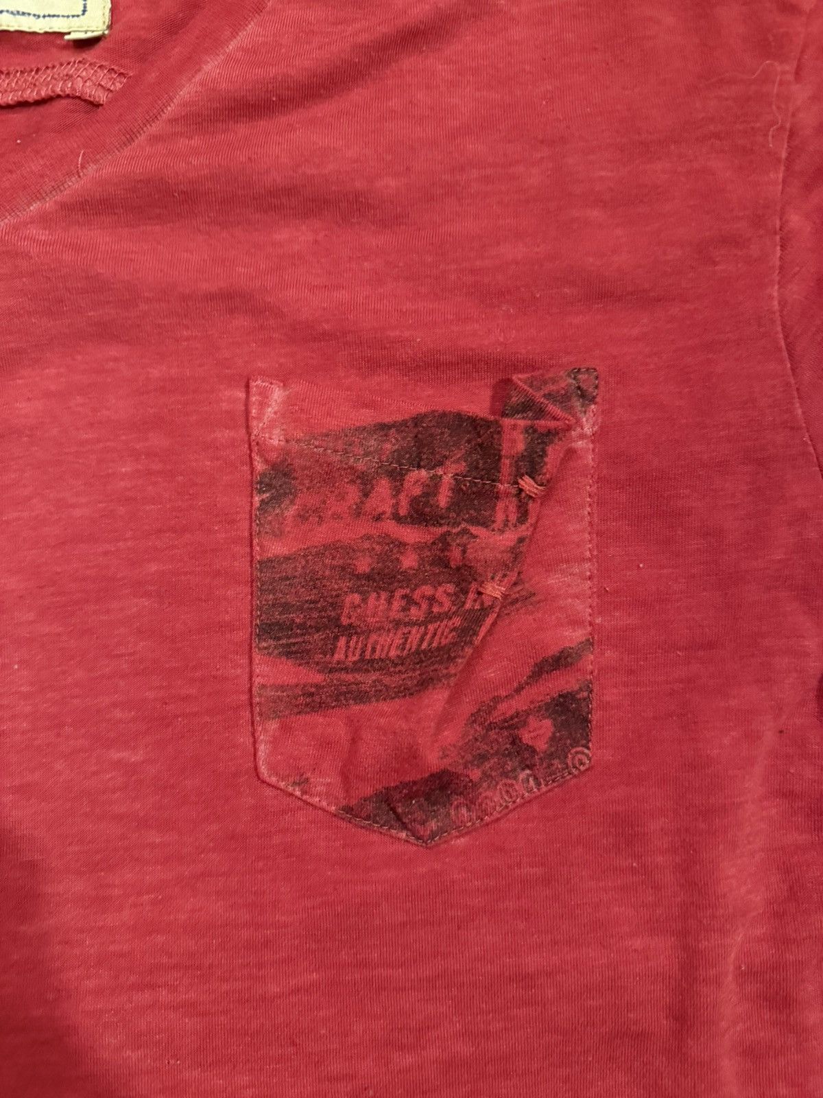 Guess Mens Guess Vintage T-Shirt with Pocket Size US M / EU 48-50 / 2 - 7 Thumbnail