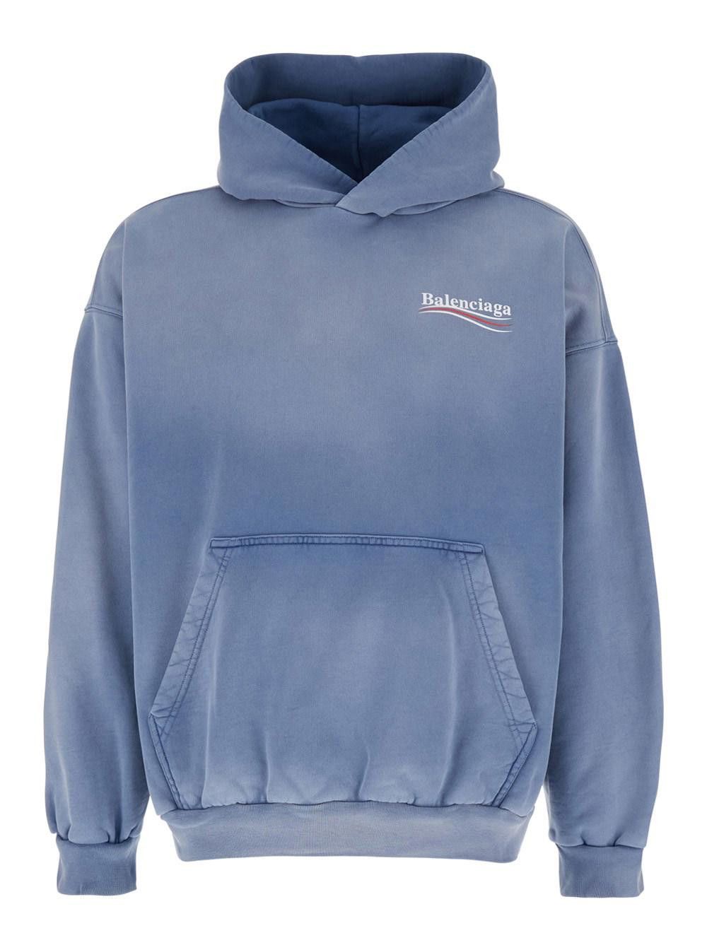 Balenciaga BALENCIAGA MEN'S POLITICAL CAMPAIGN HOODIE MEDIUM FIT SIZE L Size ONE SIZE - 1 Thumbnail
