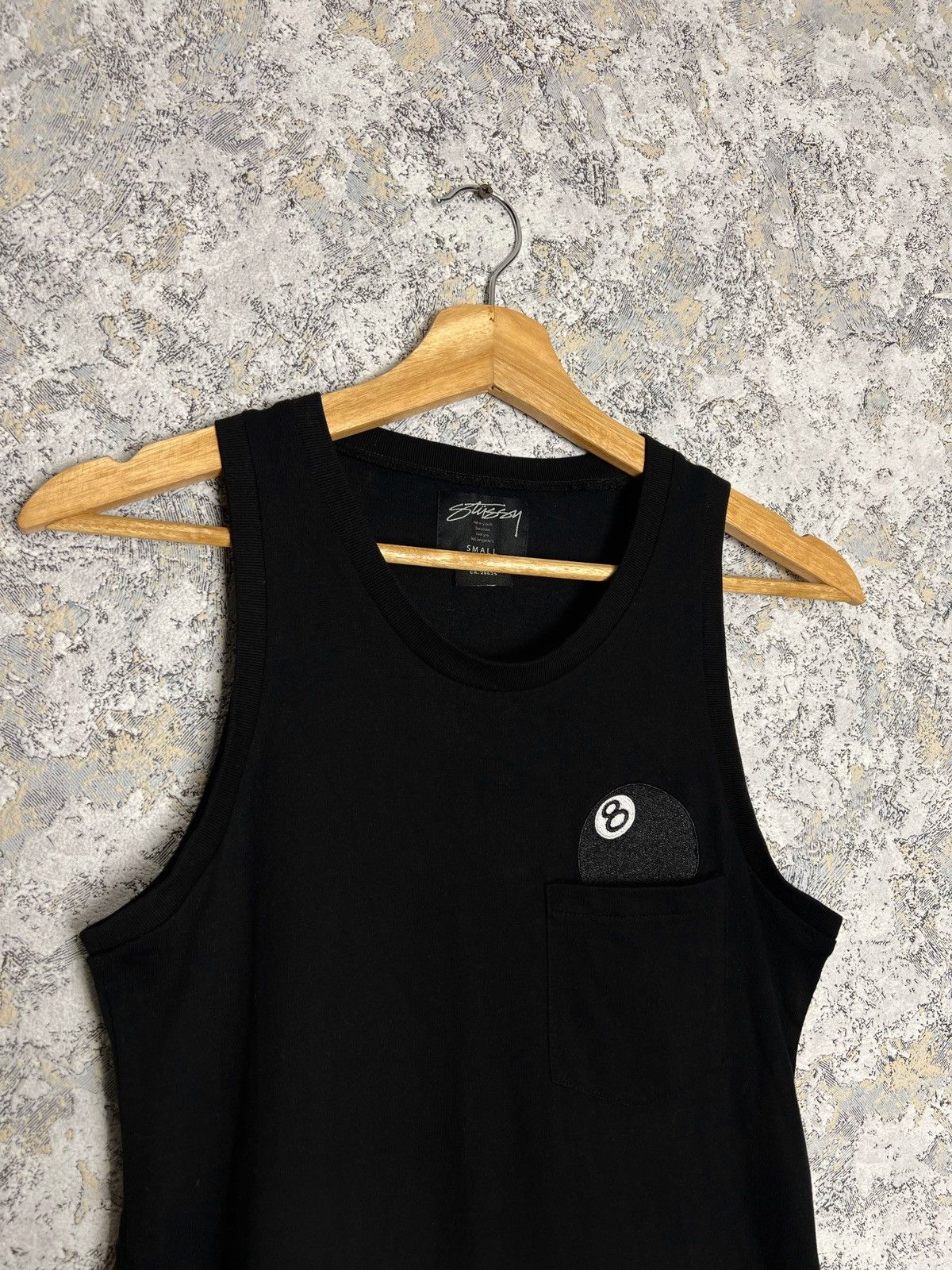 Stussy Vintage Stussy 8 Ball Logo Japan Women’s Black Dress Size S Size S / US 4 / IT 40 - 2 Thumbnail