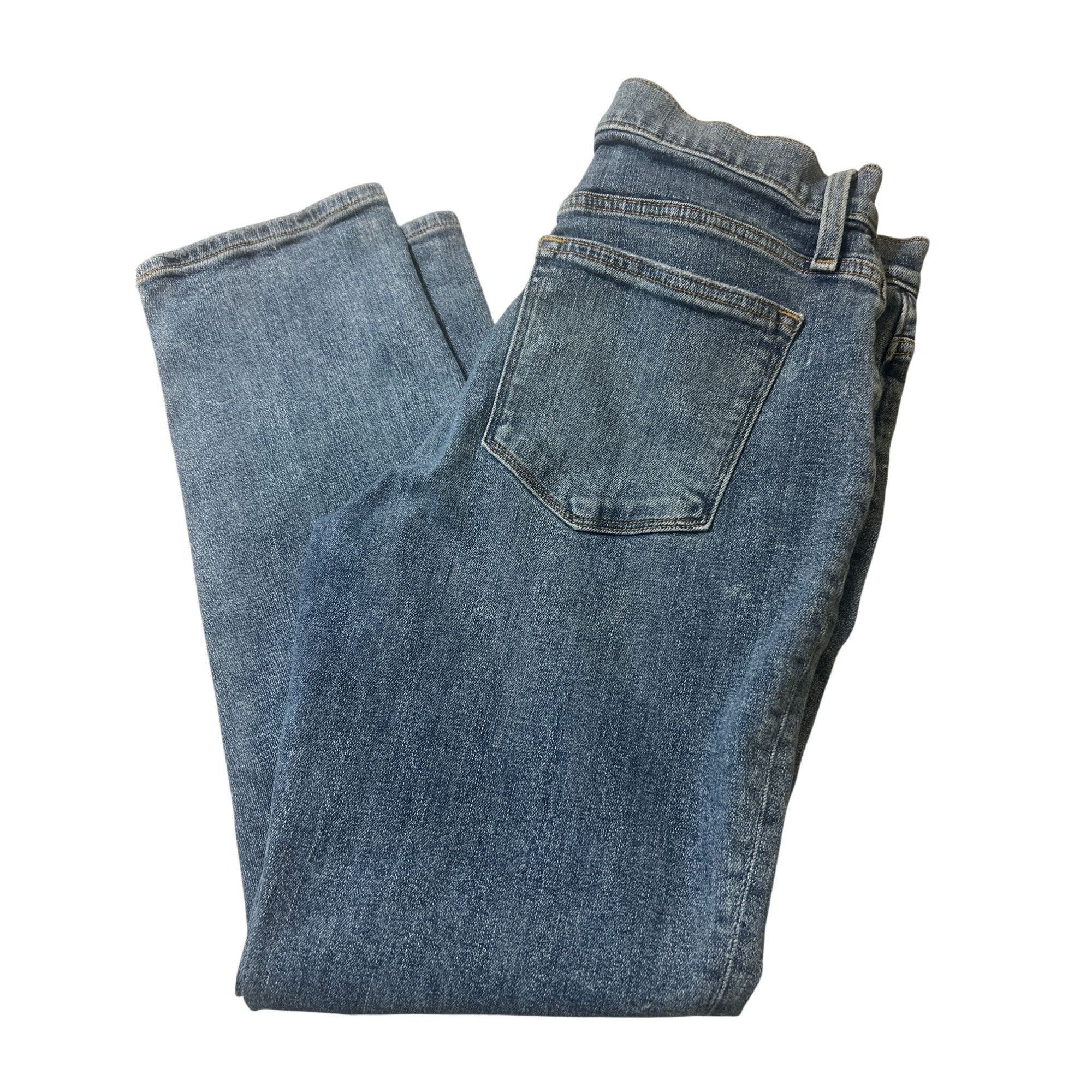 J.Crew J.Crew Slim Boyfriend Jeans Mid Rise Blue Denim Button Zippe Size 29" - 3 Thumbnail