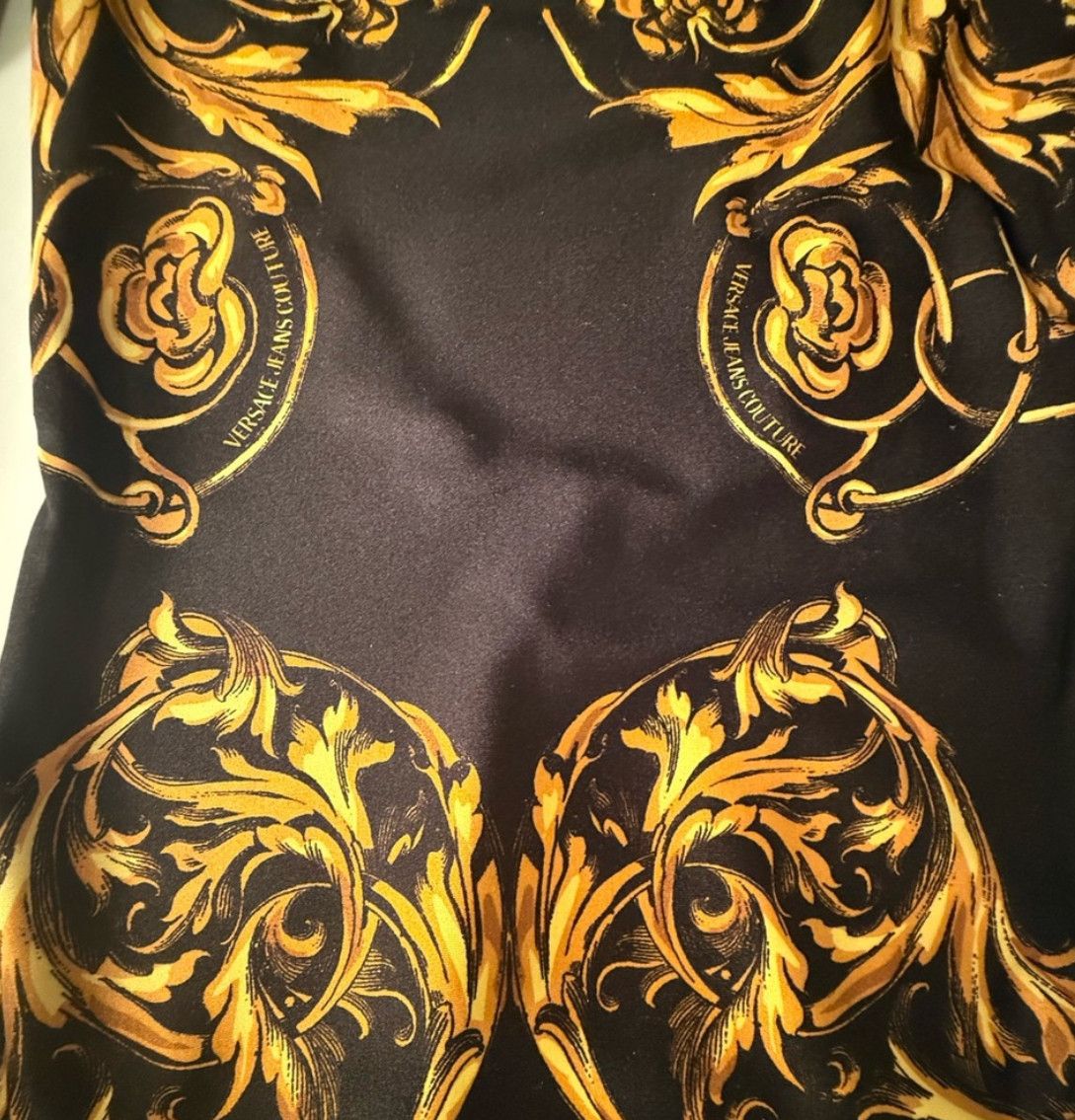 Versace Jeans Couture Versace Jeans Collection Baroque print Bodysuit Size M / US 6-8 / IT 42-44 - 3 Thumbnail