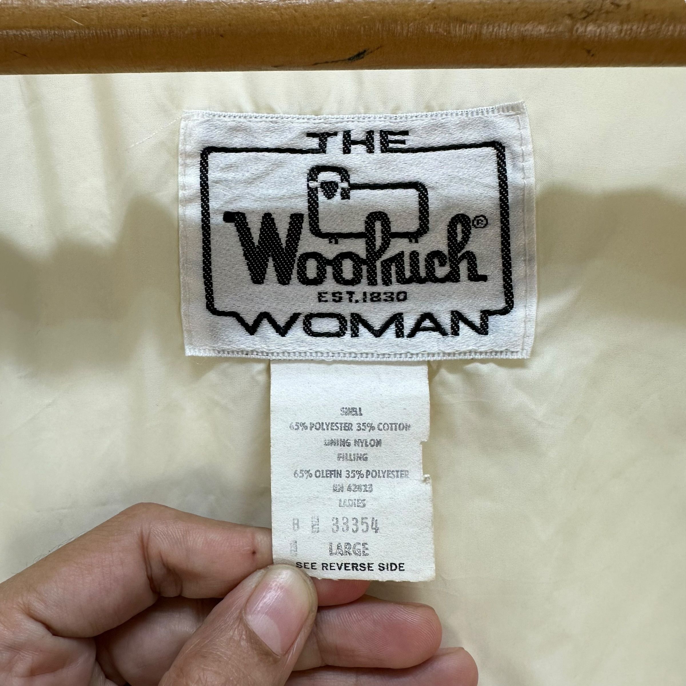 Woolrich Woolen Mills Vintage 80's WOOLRICH Women Puffer Chore Jacket #A74-1800 Size L / US 10 / IT 46 - 8 Thumbnail