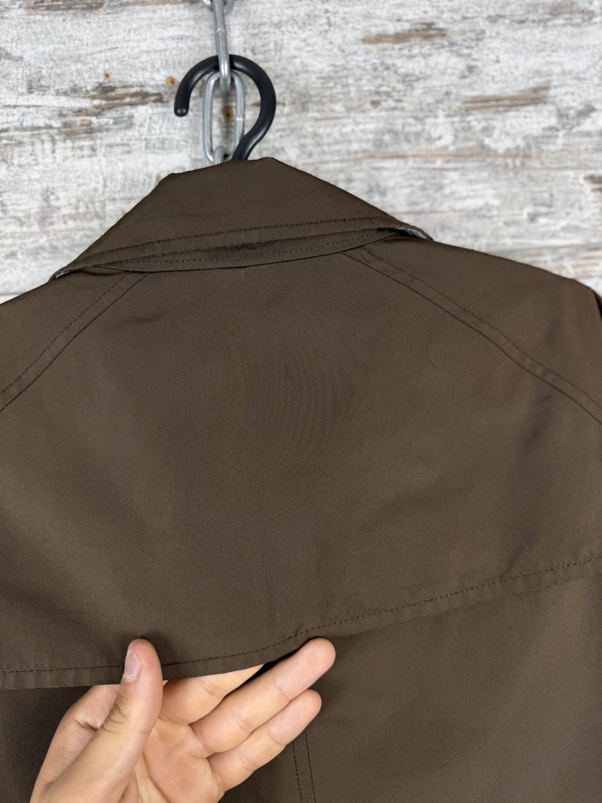 Burberry × Vintage Mens Burberry Brit brown coat trench jacket luxury brown Size US XL / EU 56 / 4 - 16 Thumbnail