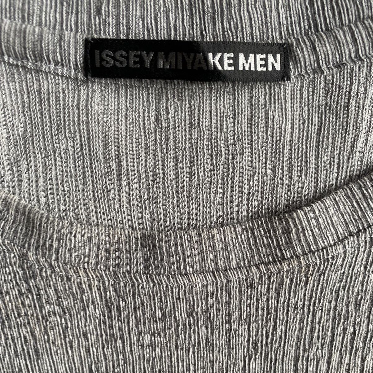 Issey Miyake SS 2010 Micro Ribbed Oversized T Shirt Size US S / EU 44-46 / 1 - 1 Thumbnail