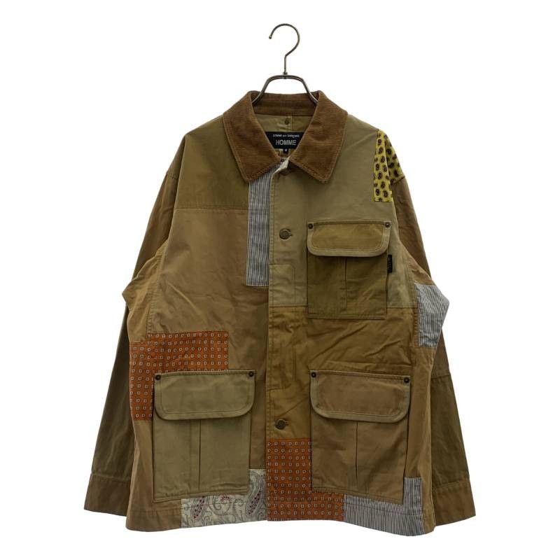 Comme des Garcons COMME des GARCONS HOMME 24SS Patchwork Field Jacket Size US S / EU 44-46 / 1 - 1 Thumbnail