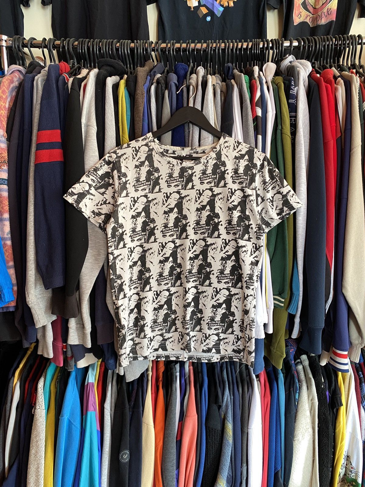 Hysteric Glamour VINTAGE HYSTERIC GLAMOUR STYLE FACES T-SHIRT Size US S / EU 44-46 / 1 - 1 Thumbnail