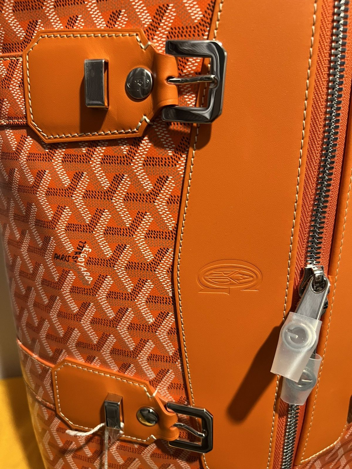 Goyard Goyard Bowling 55 MTO*ORANGE Size ONE SIZE - 9 Thumbnail