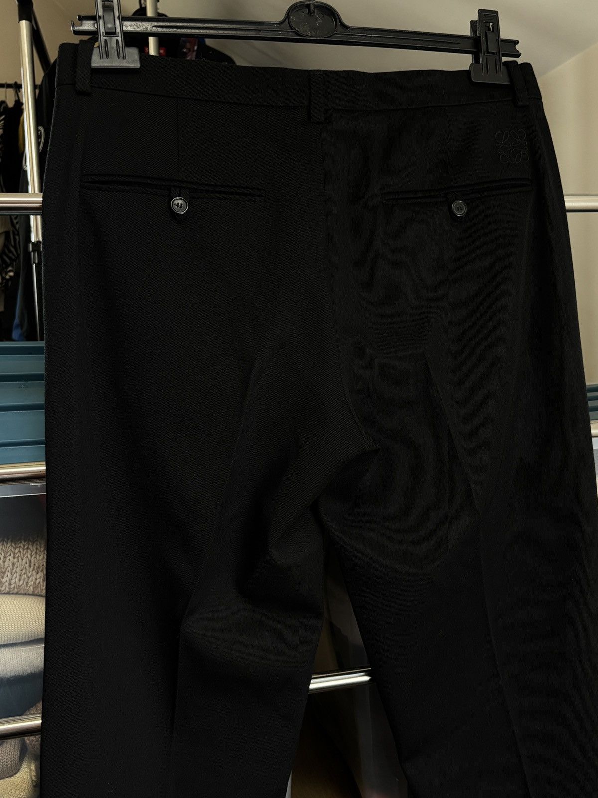 Designer × Loewe Loewe Luxury Wool Pants Size 34" / US 12 / IT 48 - 6 Thumbnail