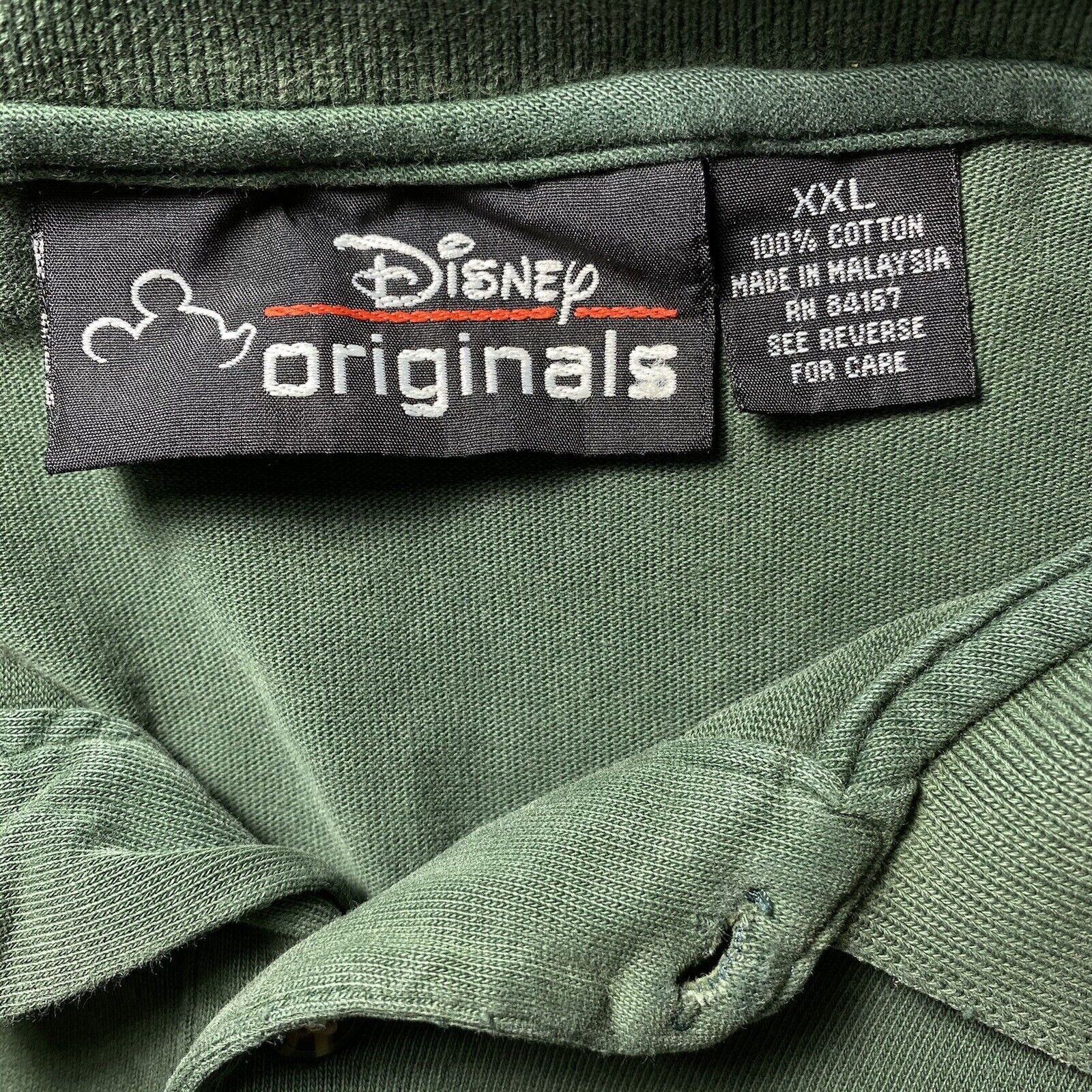 Disney Vintage Disney Original Mickey Mouse Button Up Polo Shirt Size US XXL / EU 58 / 5 - 10 Thumbnail
