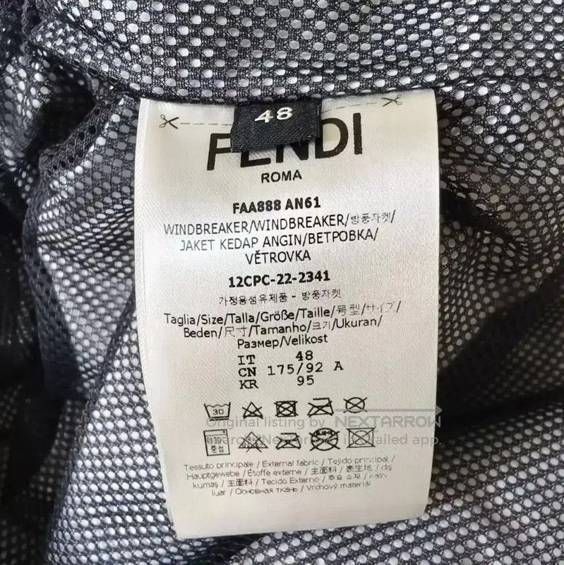 Fendi Fendi Multicolor Graphic Men's Outerwear . Size US S / EU 44-46 / 1 - 4 Thumbnail