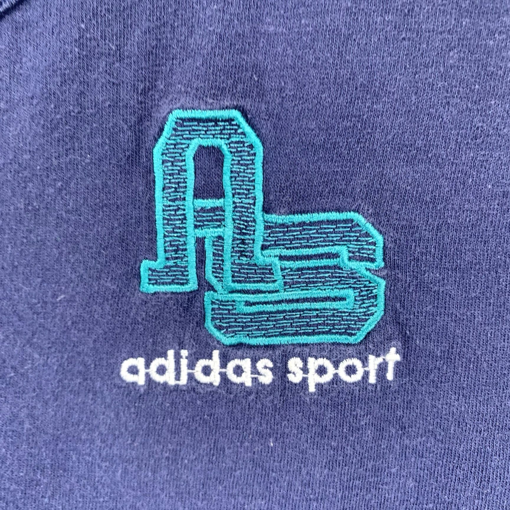 Adidas VINTAGE Adidas Men’s Sleeveless Tank Top T-Shirt XL Blue Sports Embroidered 80s Size US XL / EU 56 / 4 - 2 Thumbnail