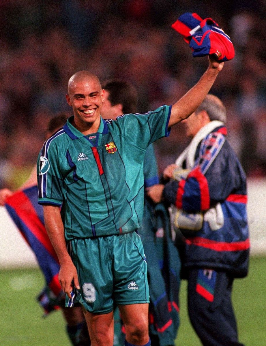 Kappa Rare Fc.barcelona 1996 away Size US XL / EU 56 / 4 - 10 Thumbnail