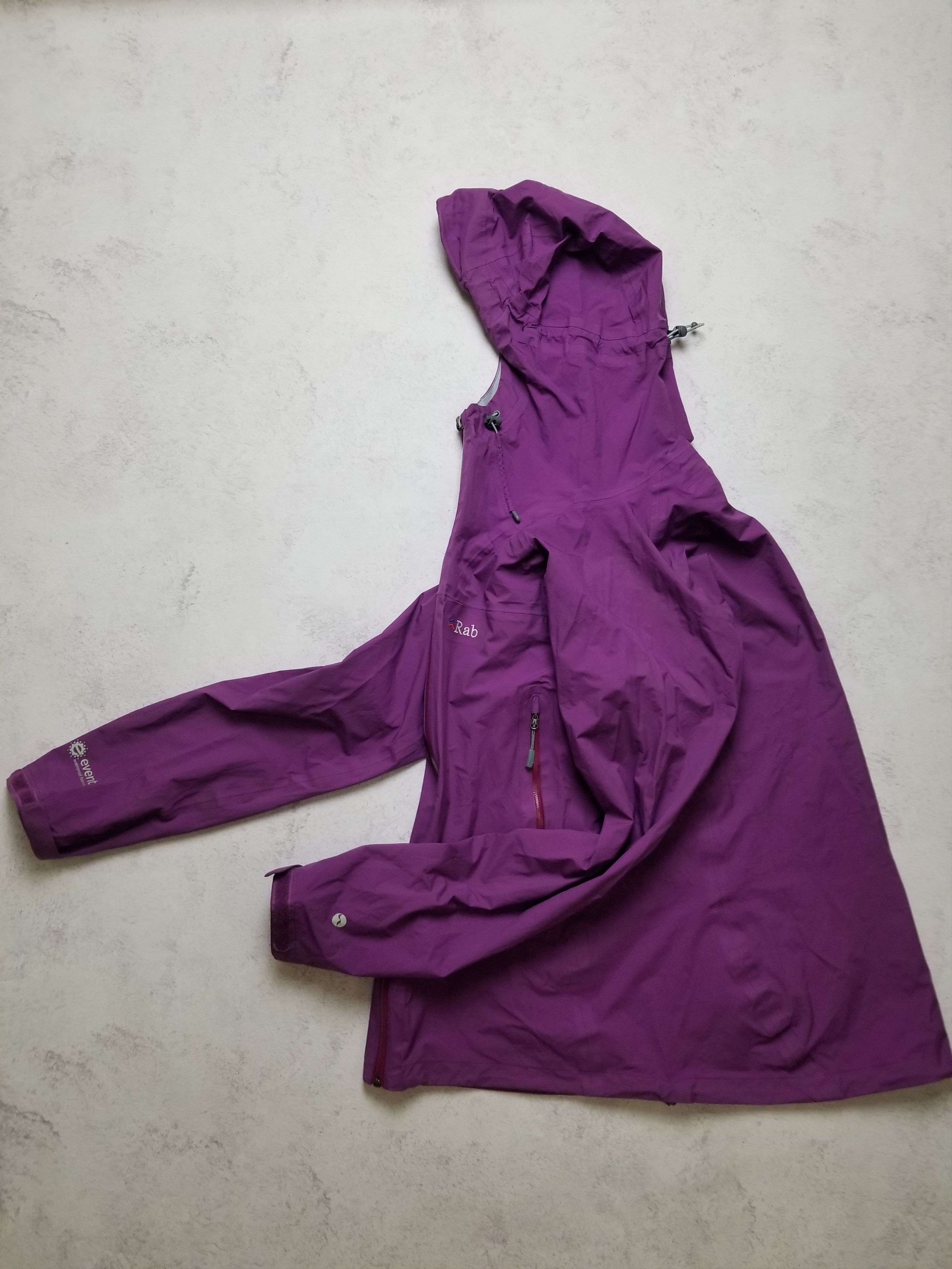 Rab Rab Newton Rain Event Waterproof Fabric Jacket Size XL / US 12-14 / IT 48-50 - 3 Thumbnail