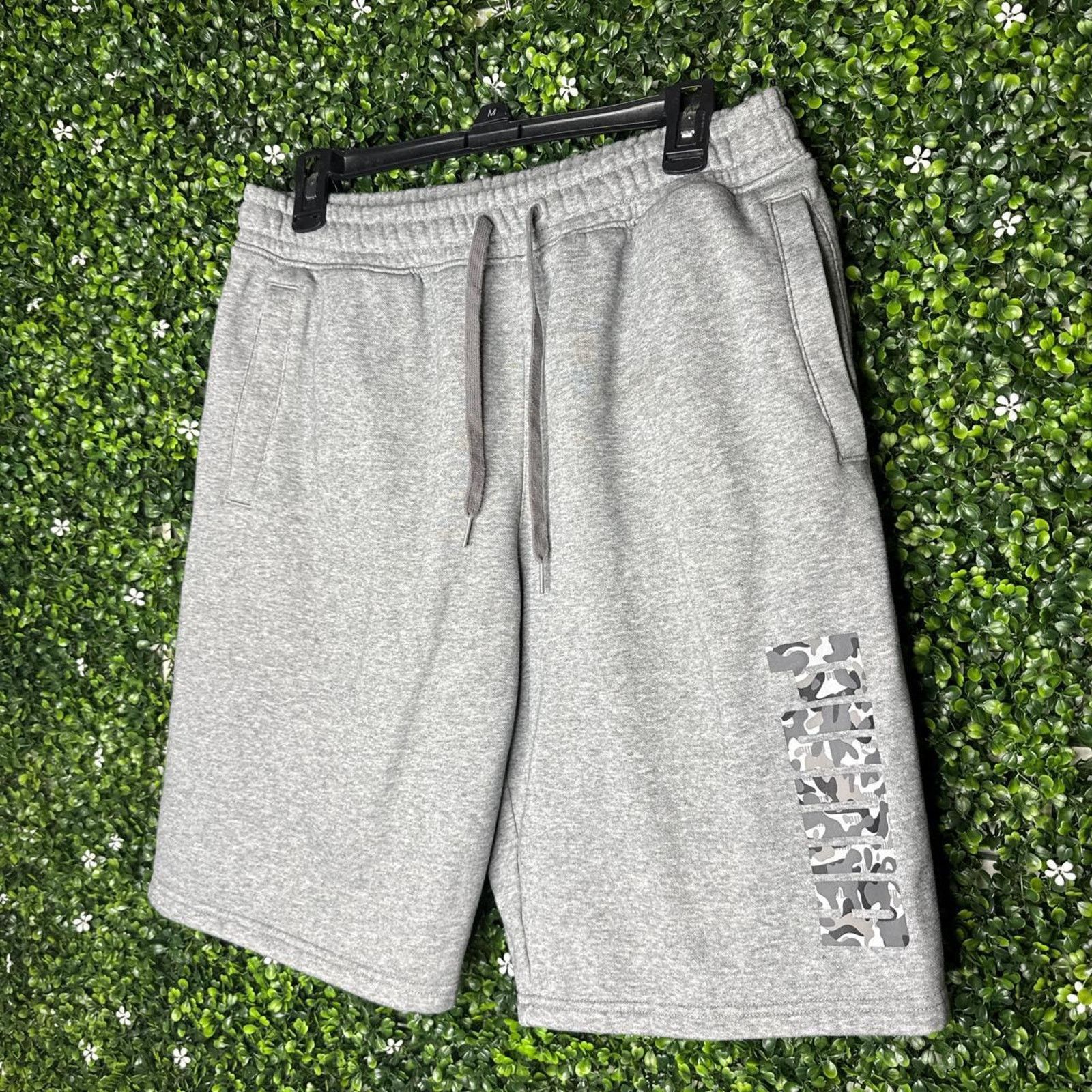 Puma Puma mens grey cotton shorts Size US 32 / EU 48 - 2 Thumbnail