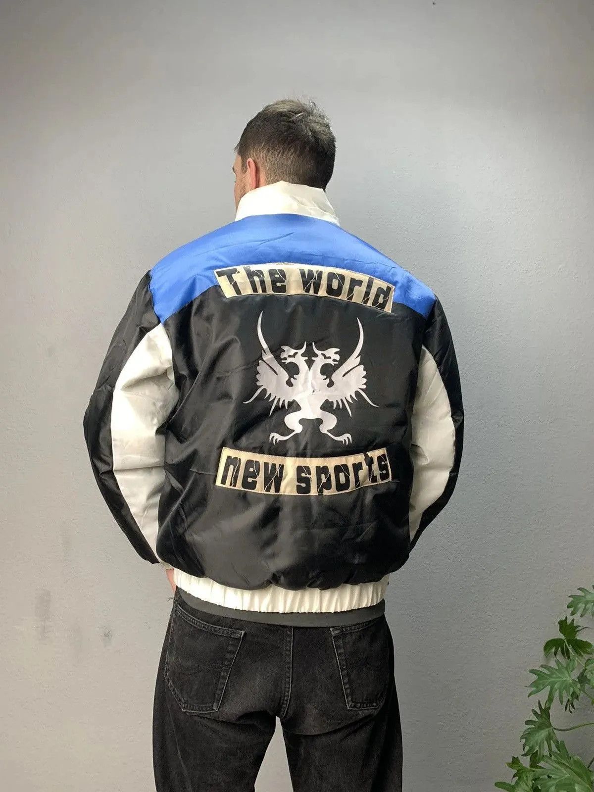 Vintage Ferrari Vodafone jacket bomber Red Bull F1 Racing