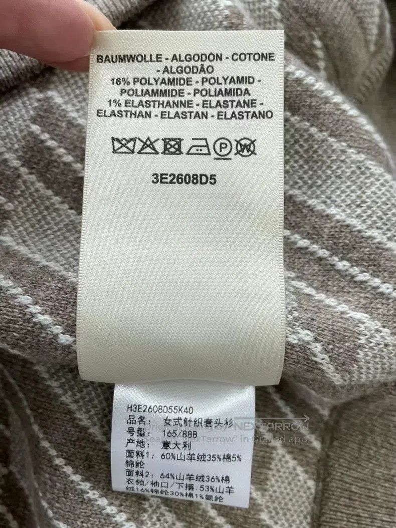 Hermes Hermes Double-faced cashmere sweater Size S / US 4 / IT 40 - 5 Thumbnail