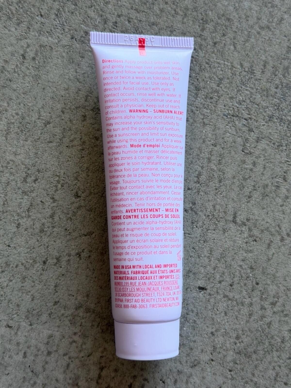 Other First Aid Beauty / KP Bump Eraser Body Scrub / Mini Travel Size ONE SIZE - 2 Thumbnail