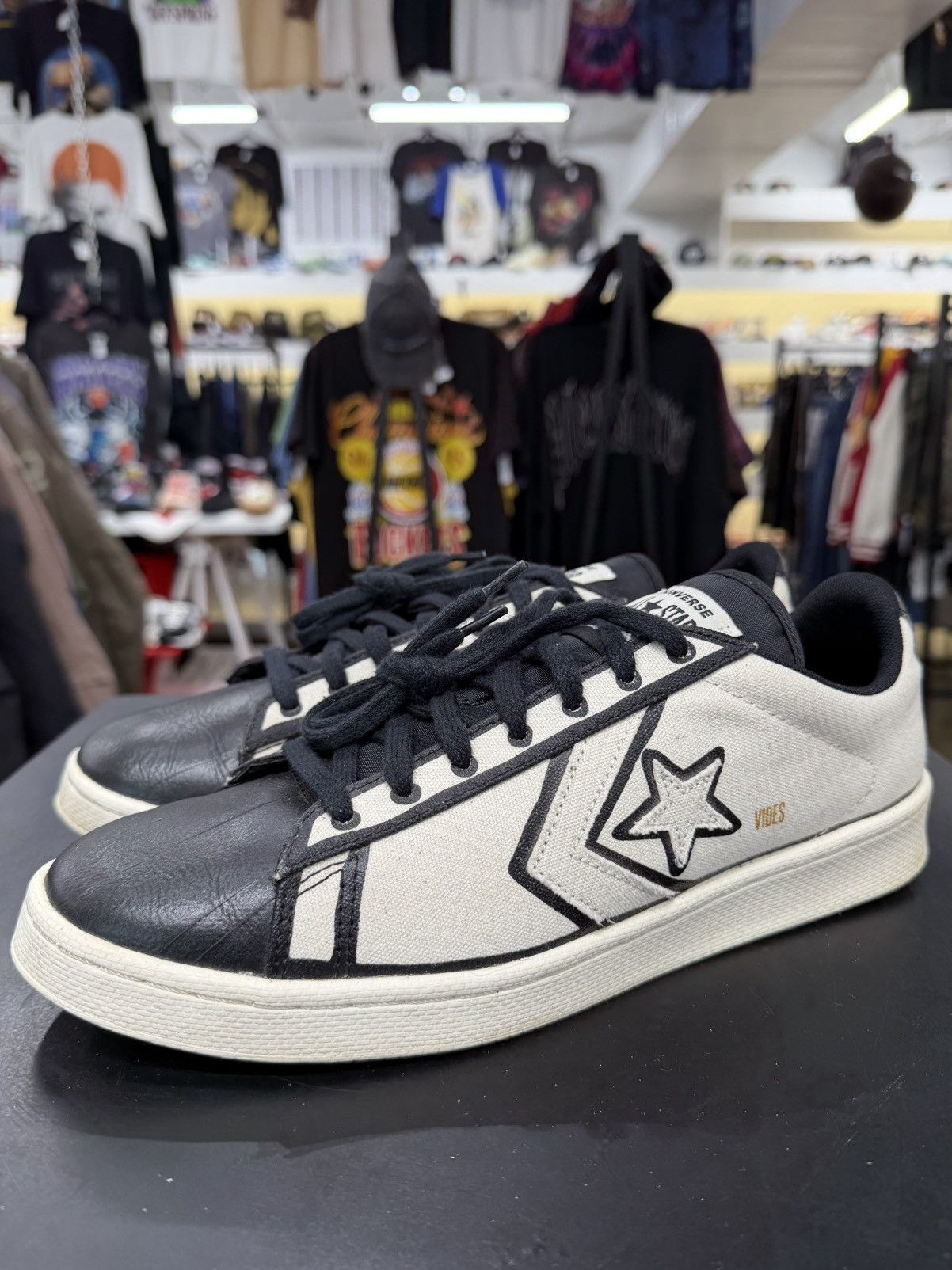 Converse Converse Pro Leather Joshua Vides Natural Ivory Size 9(2022) Size US 9 / EU 42 - 1 Thumbnail