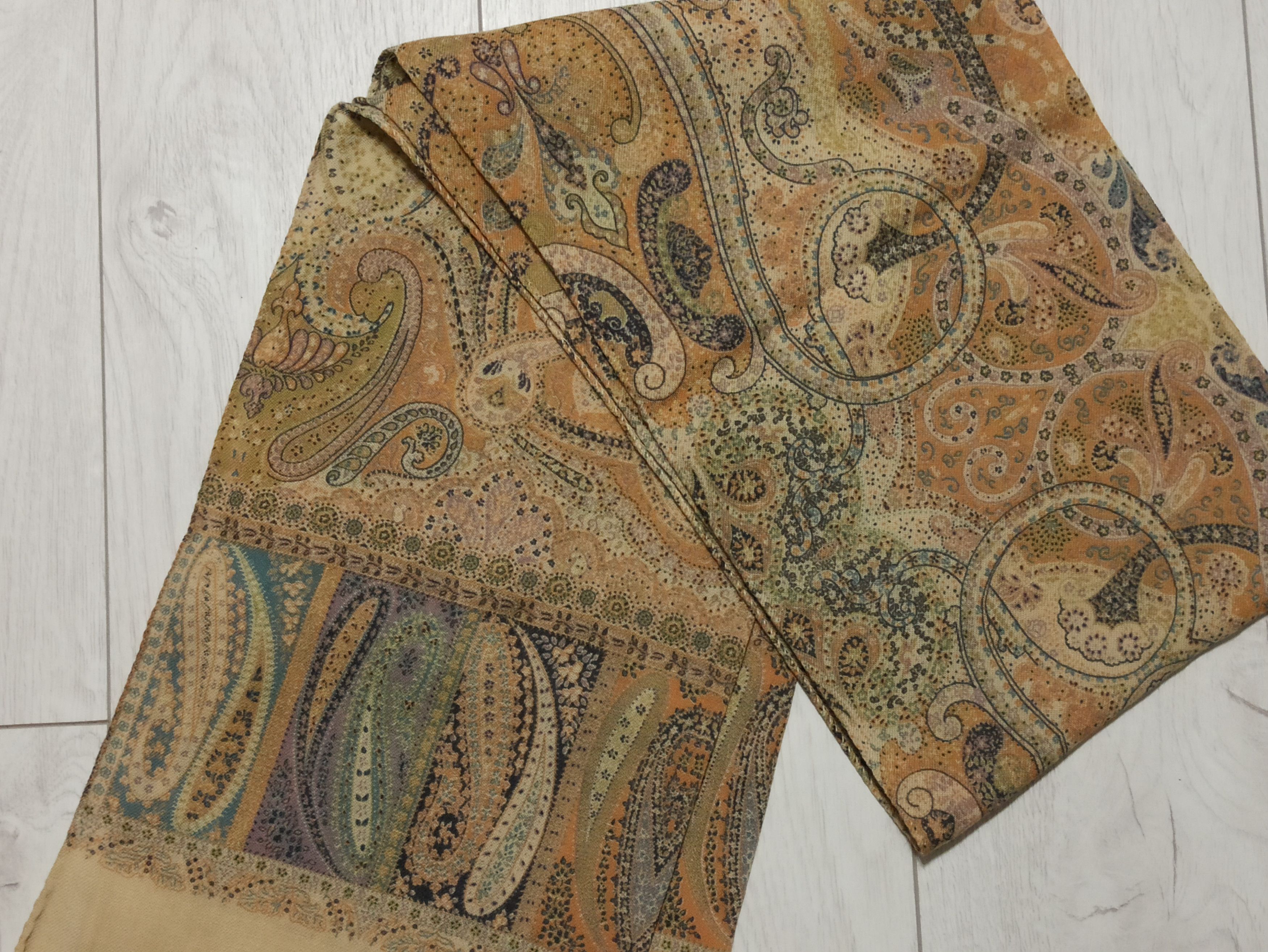 Other Anselmo Dionisio Rare Wool Scarf Size ONE SIZE - 7 Thumbnail
