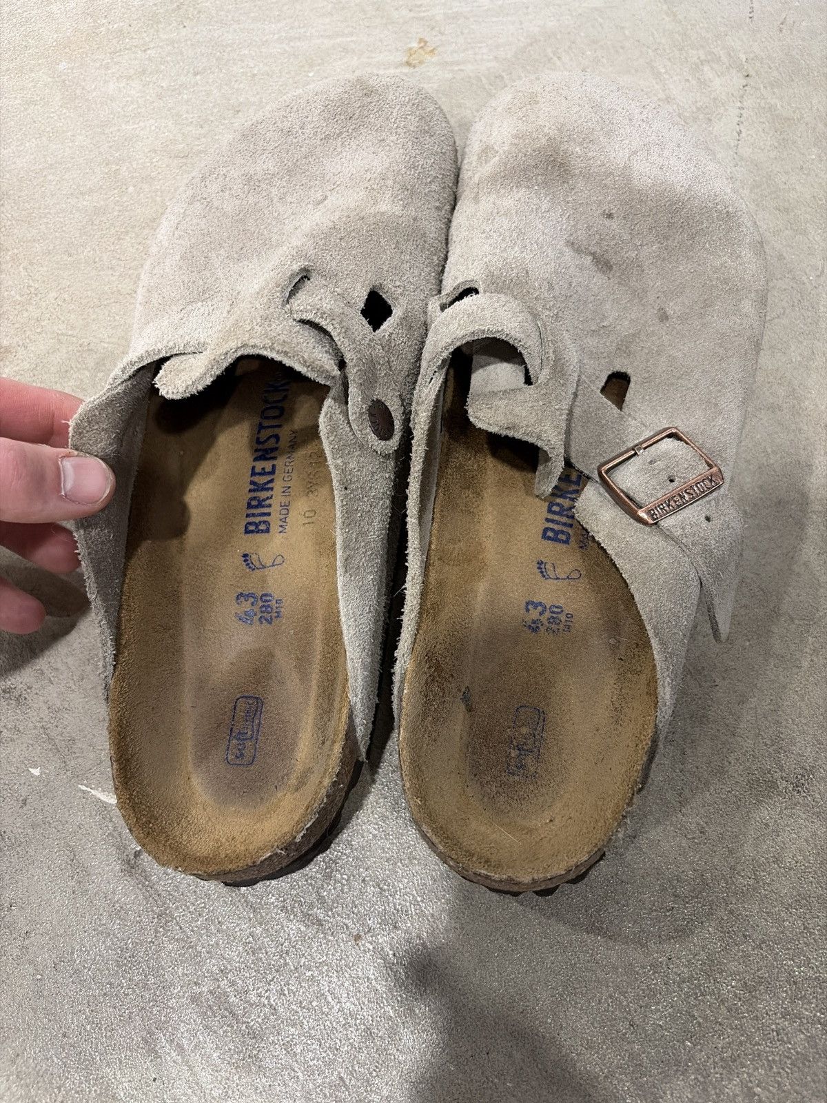 Birkenstock Birkenstock Boston Regular Fit Size 43. US 10-10.5 Size US 10 / EU 43 - 4 Thumbnail