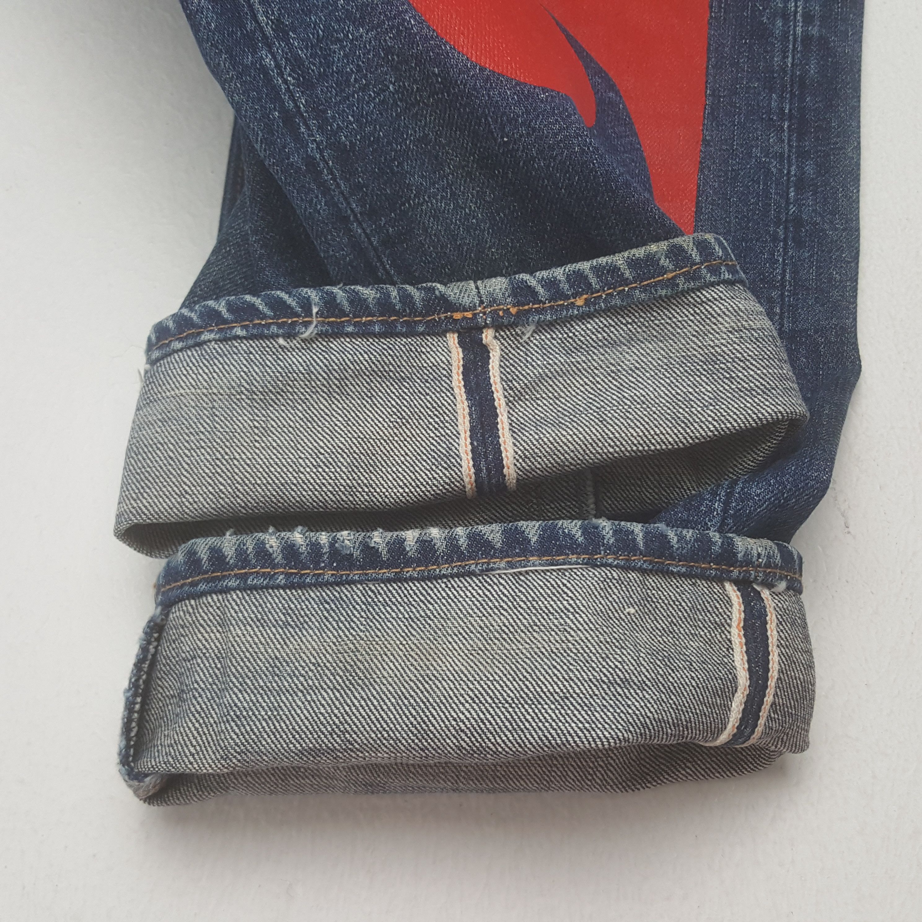 Evisu Vintage Evisu Yamane Selvedge Custom Art Rare Denim Jeans Size US 27 - 12 Thumbnail