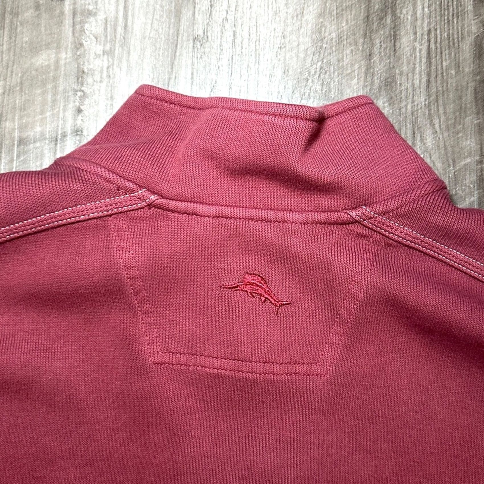 Tommy Bahama VINTAGE Texas A&M Aggies Tommy Bahama Maroon Quarter Zip Pullover XL Sweatshirt Men Red Size US XL / EU 56 / 4 - 4 Thumbnail