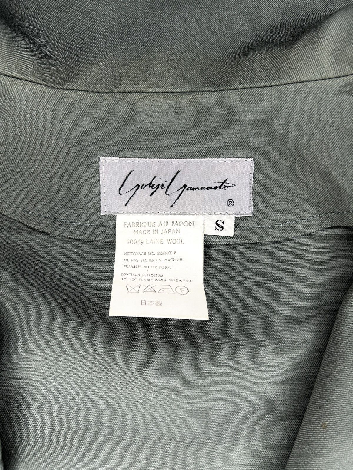 Yohji Yamamoto F/W 89 Sailor Work Jacket Size S / US 4 / IT 40 - 7 Thumbnail