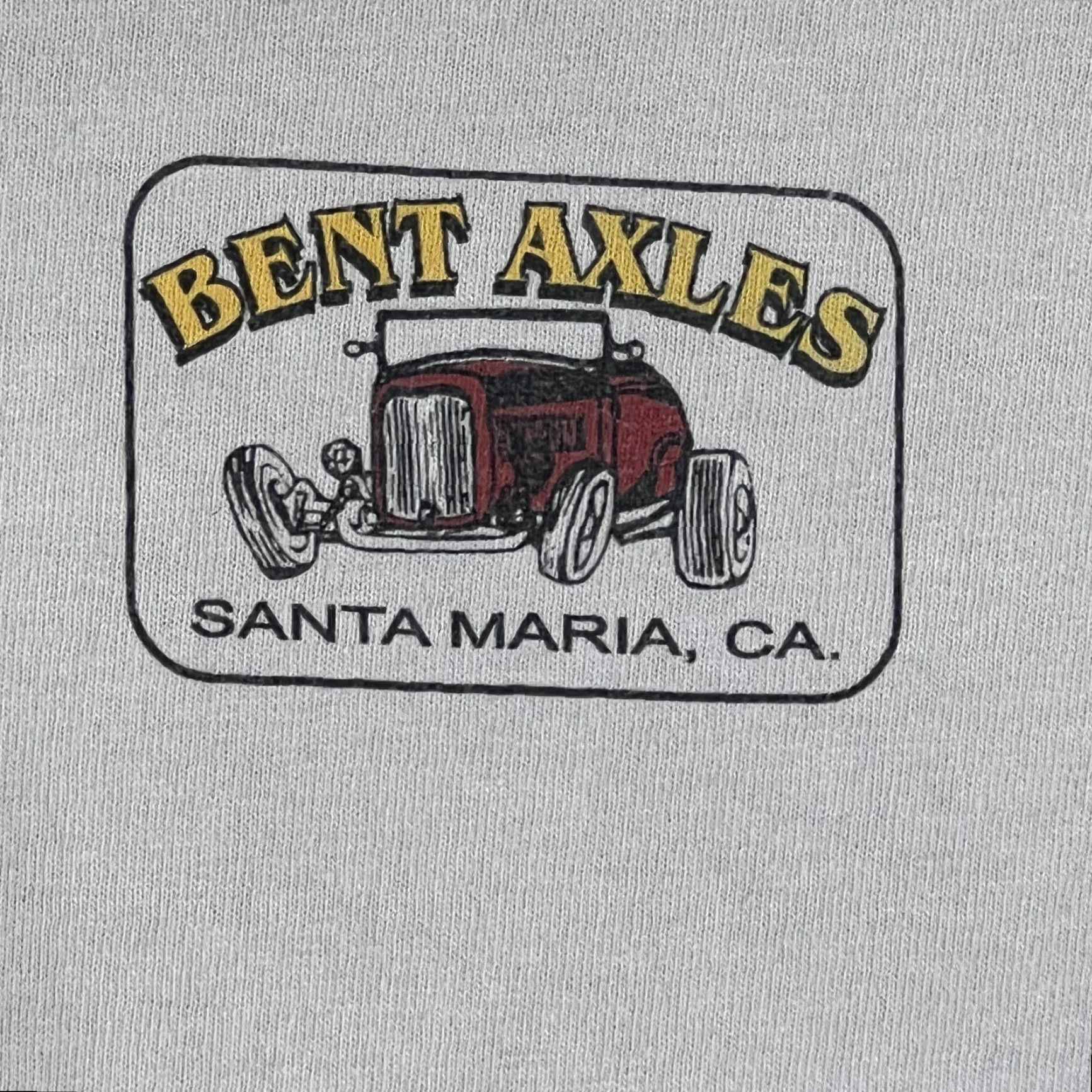 Gildan Bent Axles 26th Annual 2006 Cruise & Barbeque Santa Maria Gray Mens T Shirt 2XL Size US XXL / EU 58 / 5 - 3 Thumbnail