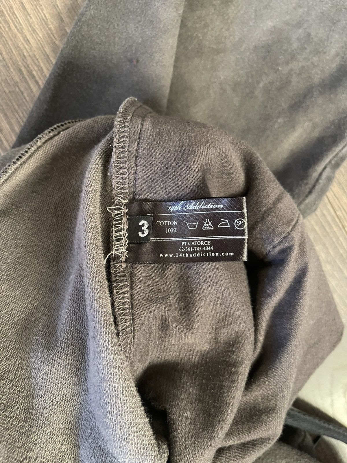 14th Addiction × Japanese Brand 14th addiction drop crotch sweatpants Size US 30 / EU 46 - 7 Thumbnail
