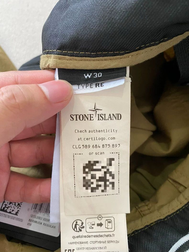 Stone Island Stone Island Zip Canvas Shorts Size 30 -2506 Size US 30 / EU 46 - 3 Thumbnail
