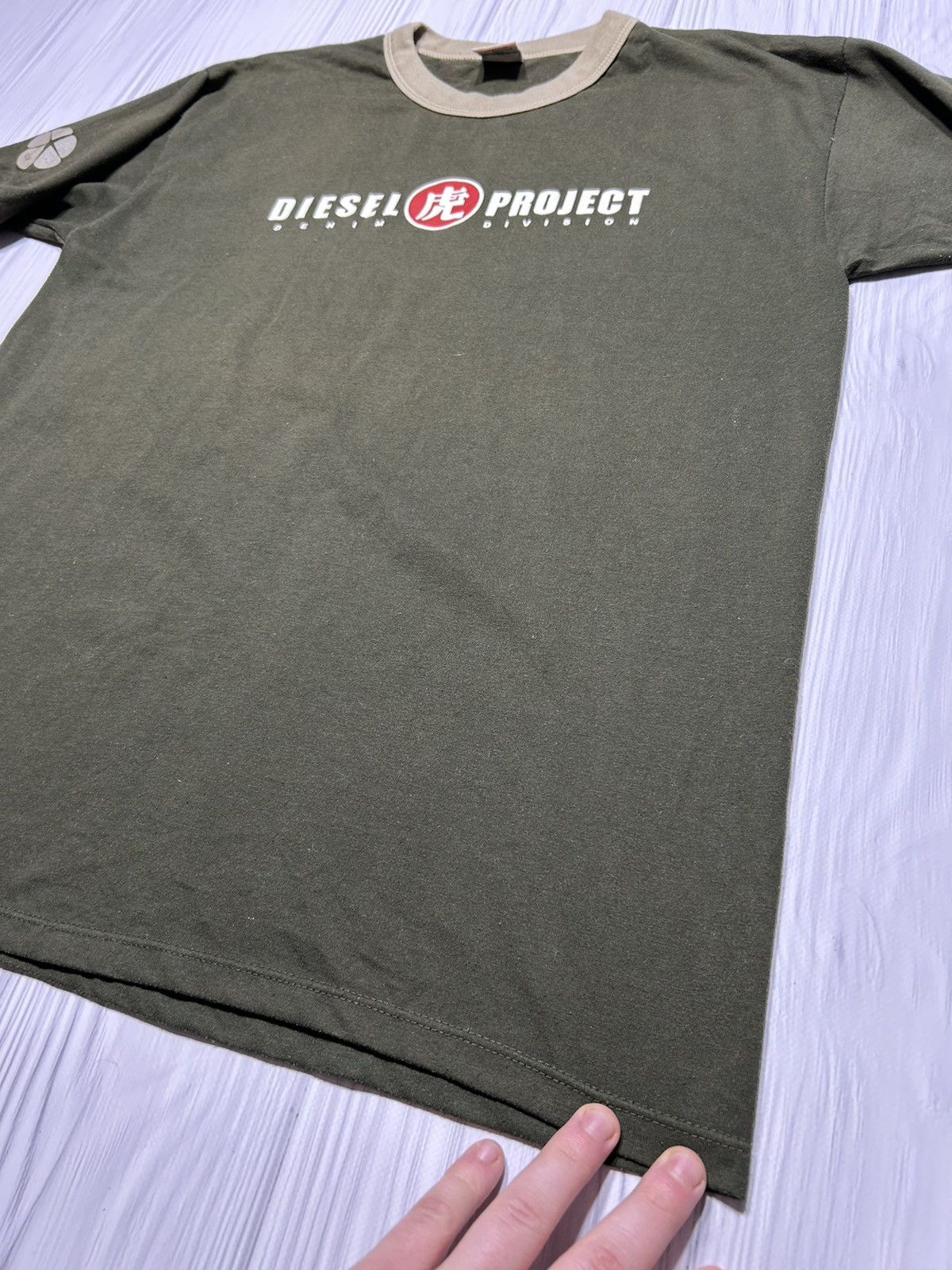 Diesel 🇯🇵 Vintage 90s Diesel Project Japan Big logo t-shirt Rare Size US XL / EU 56 / 4 - 4 Thumbnail