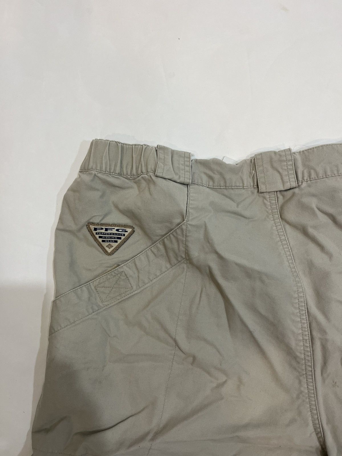 Columbia Columbia PFG Shorts Mens XL Cream Cargo Fishing Gear Outdoor Size US 42 / EU 58 - 5 Thumbnail