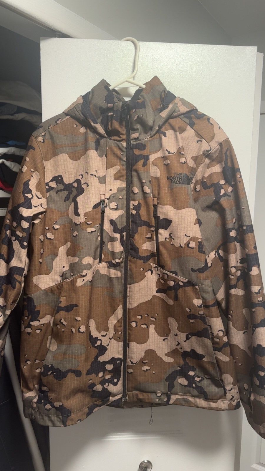 North Face Camouflage Coat