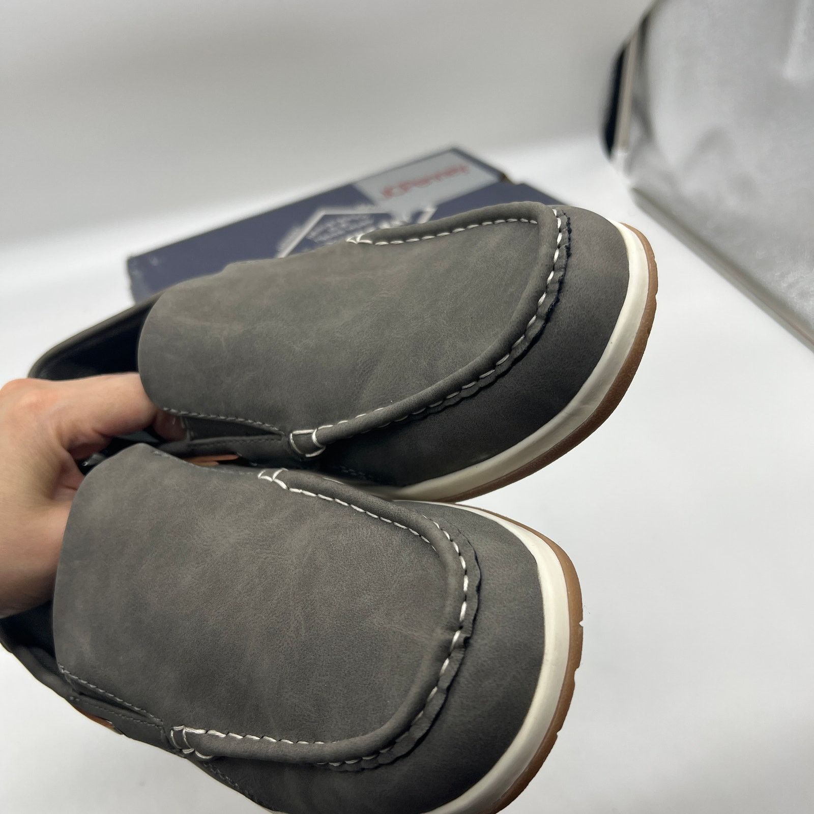 Other St. John's Bay Oakdale Casual Loafers Mens Shoes Gray Size US 9 / EU 42 - 6 Thumbnail