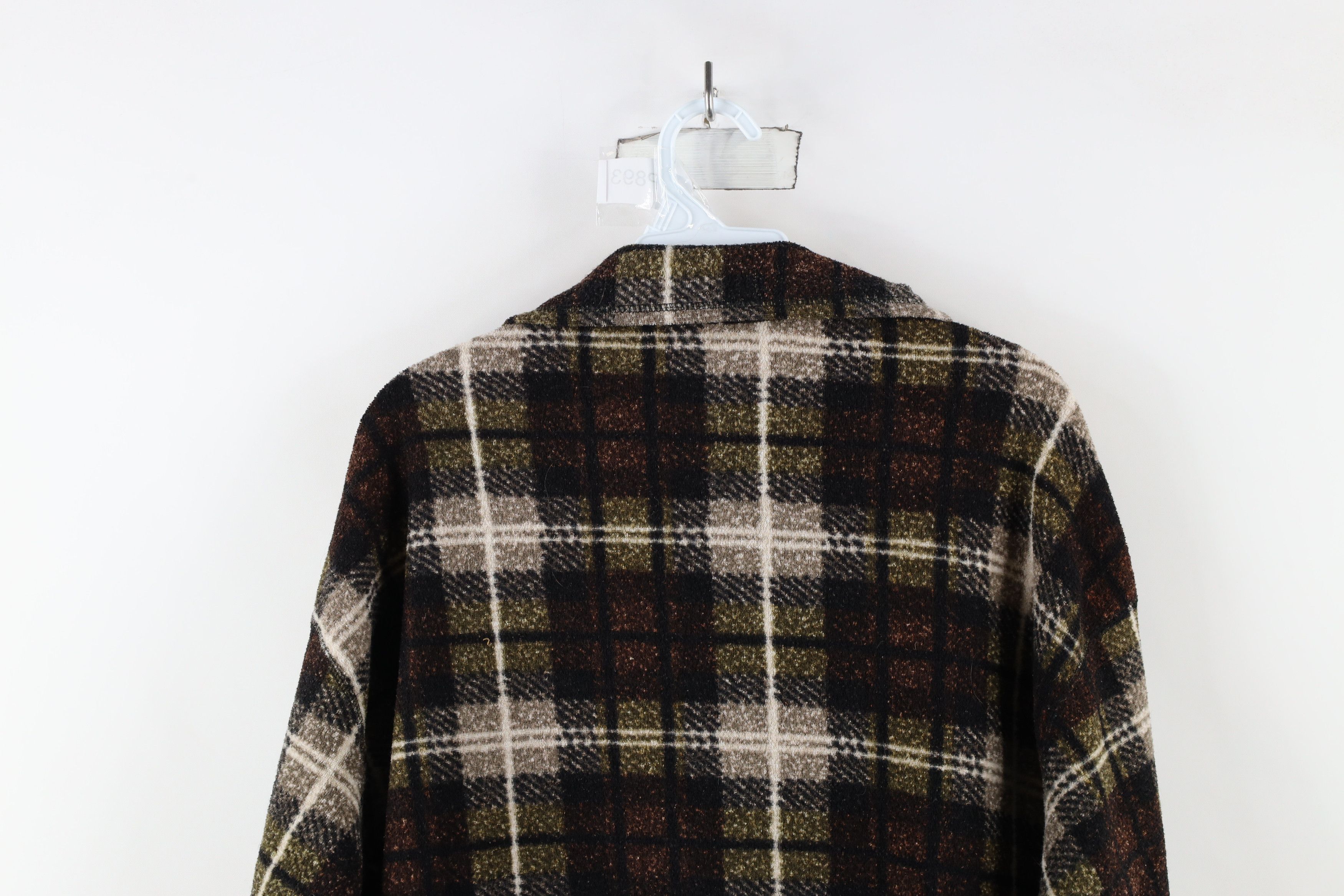 Vintage Vintage 90s Streetwear Button Shirt Jacket Jac Shirt Plaid Size XL / US 12-14 / IT 48-50 - 11 Thumbnail