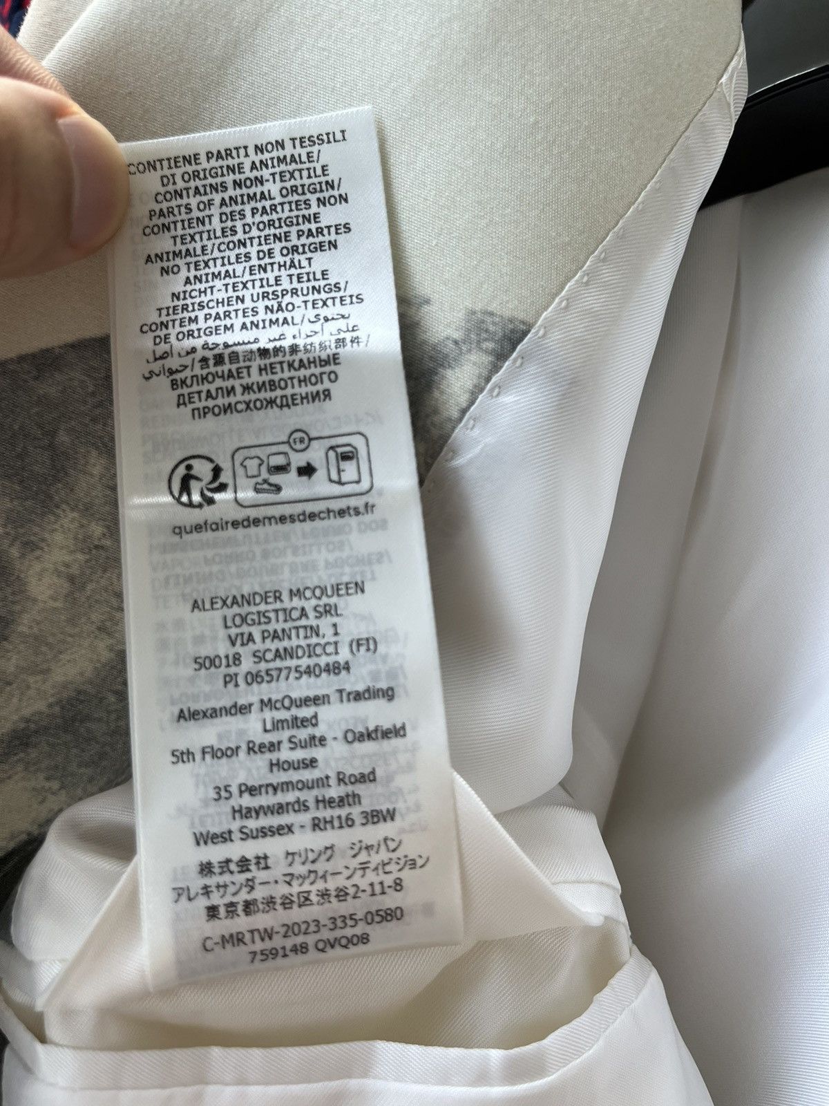 Alexander McQueen $4,200 Super Runway Alexander McQueen Blazer Brand New Size 52R - 14 Thumbnail