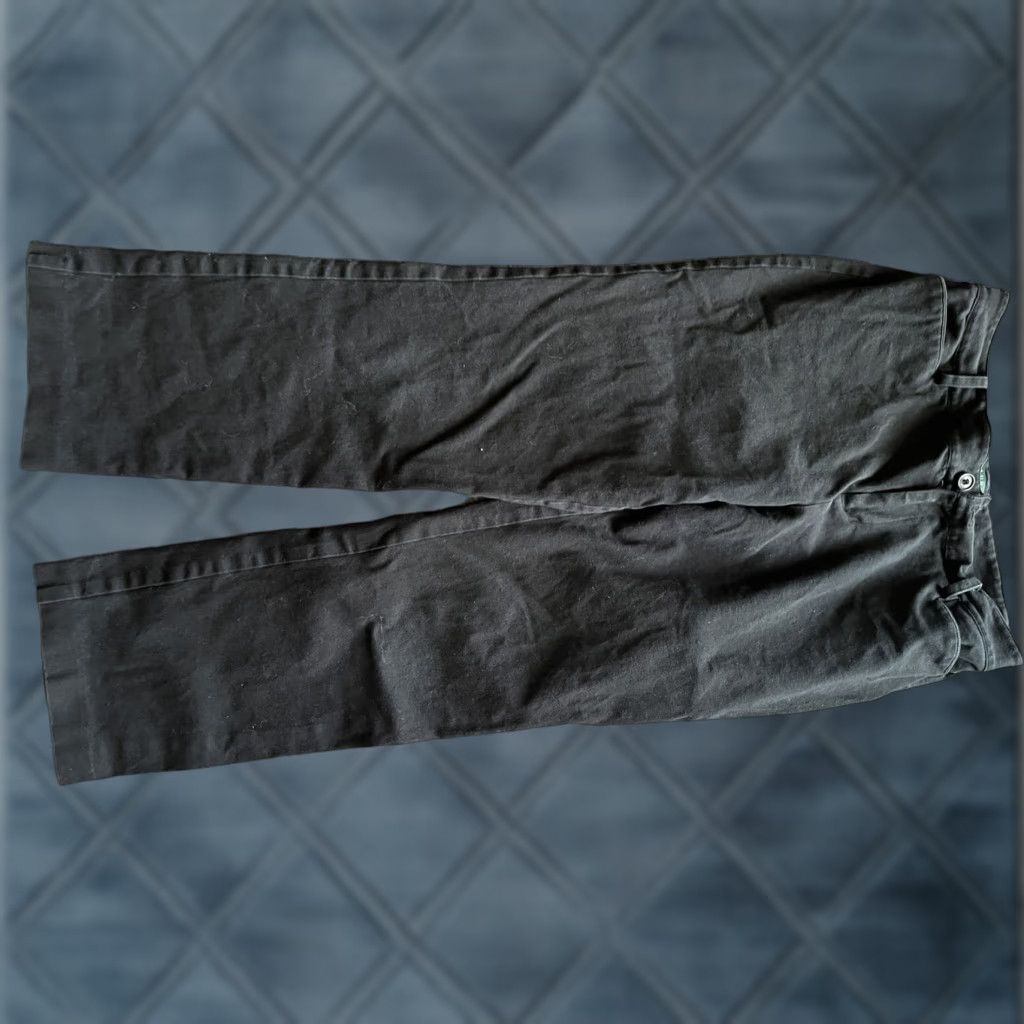 Ralph Lauren Lauren Ralph Lauren Great Plains Women's 6P Petite Black Solid Cropped Pants Size 28" / US 6 / IT 42 - 1 Thumbnail