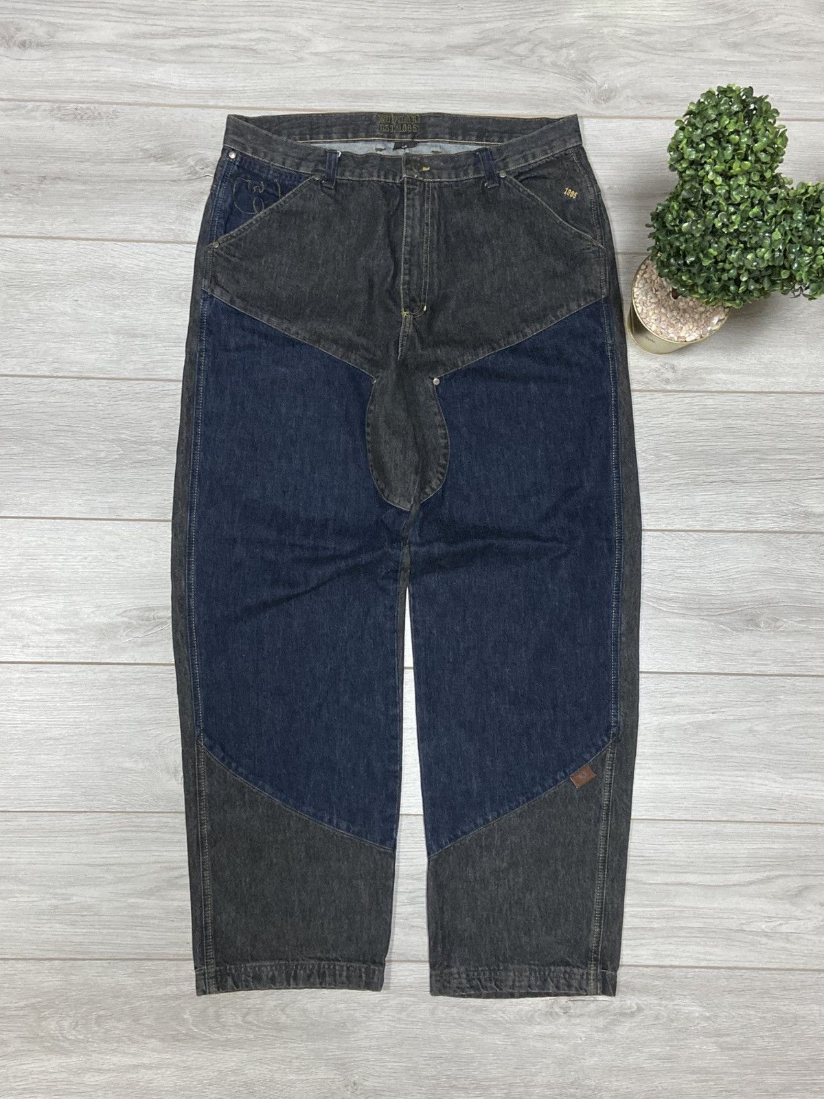 Wu-Tang Clan Wu tang clan RARE vintage big logo jeans rap skate Size US 40 / EU 56 - 1 Thumbnail